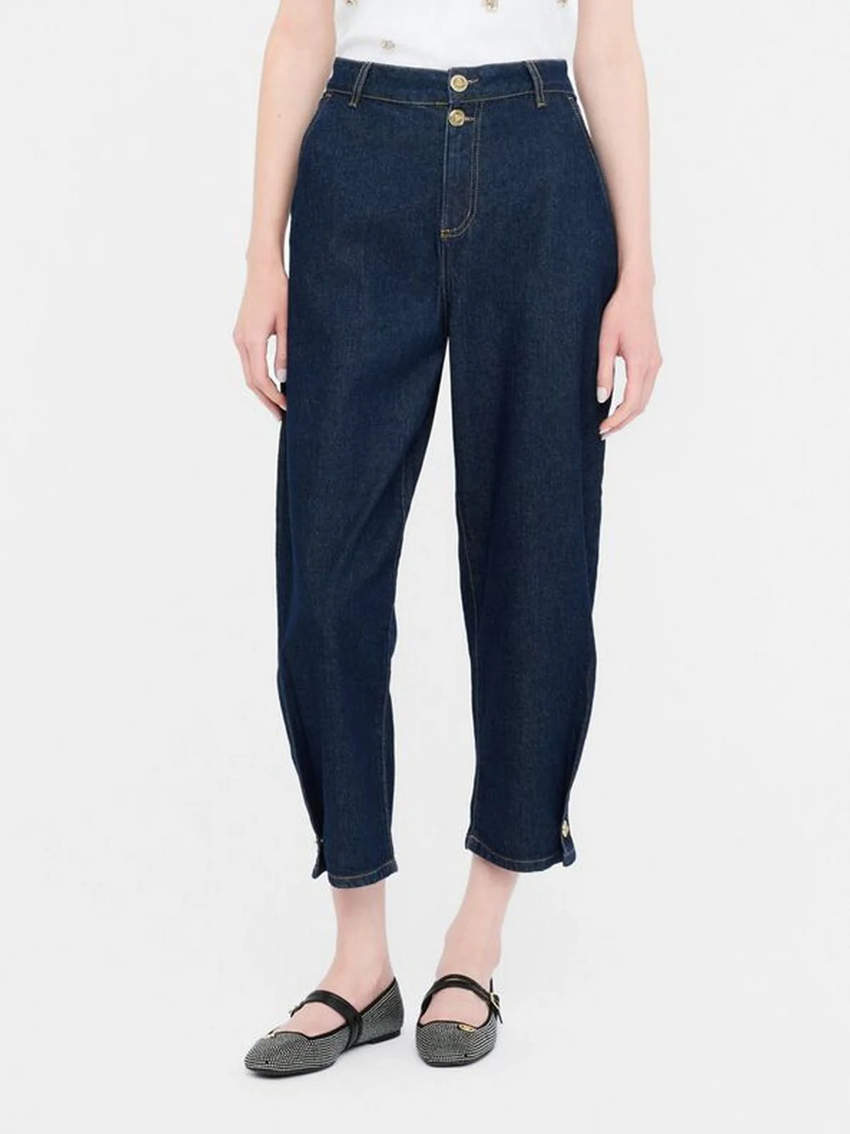 LIU JO BLUE DENIM Jeans Donna UF5227D0275 77000 NORMAL WASH - Image 6