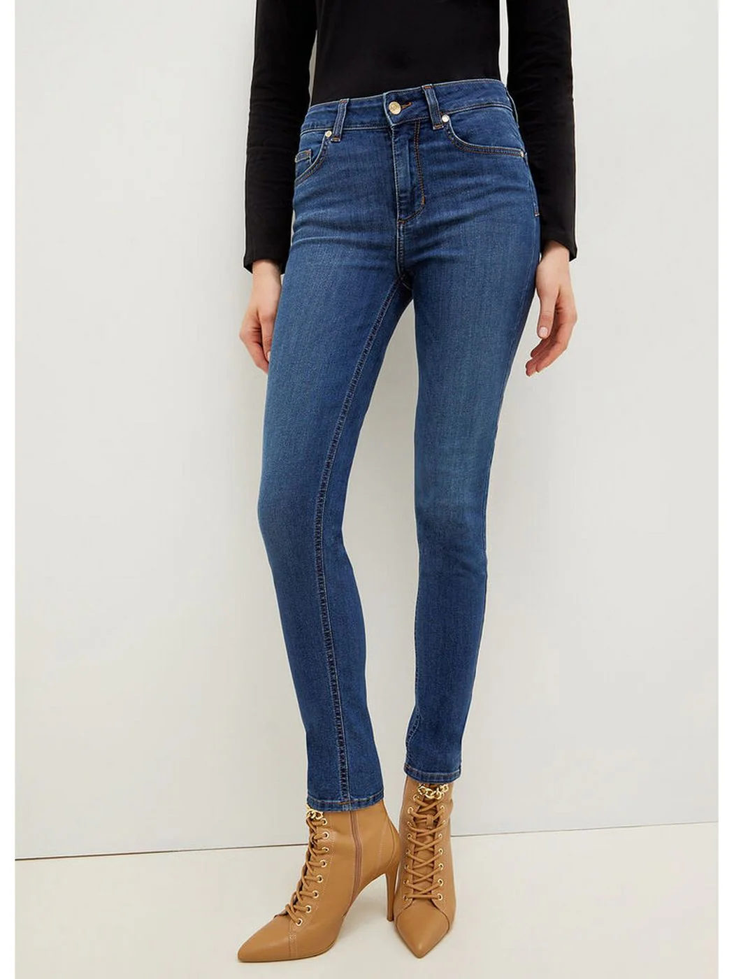 LIU JO BLUE DENIM Jeans Donna UXX037D4186 77539 Blu - Image 3