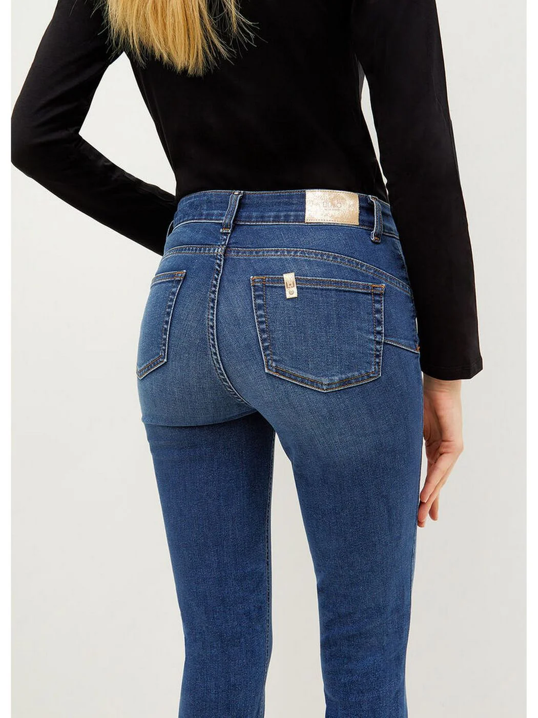 LIU JO BLUE DENIM Jeans Donna UXX037D4186 77539 Blu - Image 4