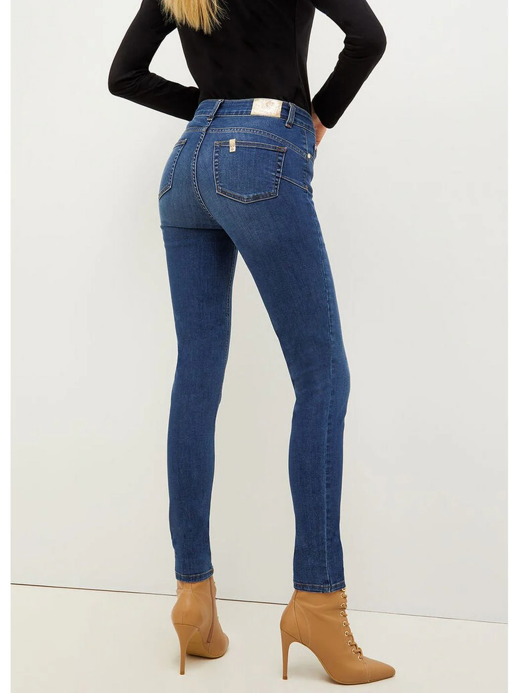LIU JO BLUE DENIM Jeans Donna UXX037D4186 77539 Blu - Image 5