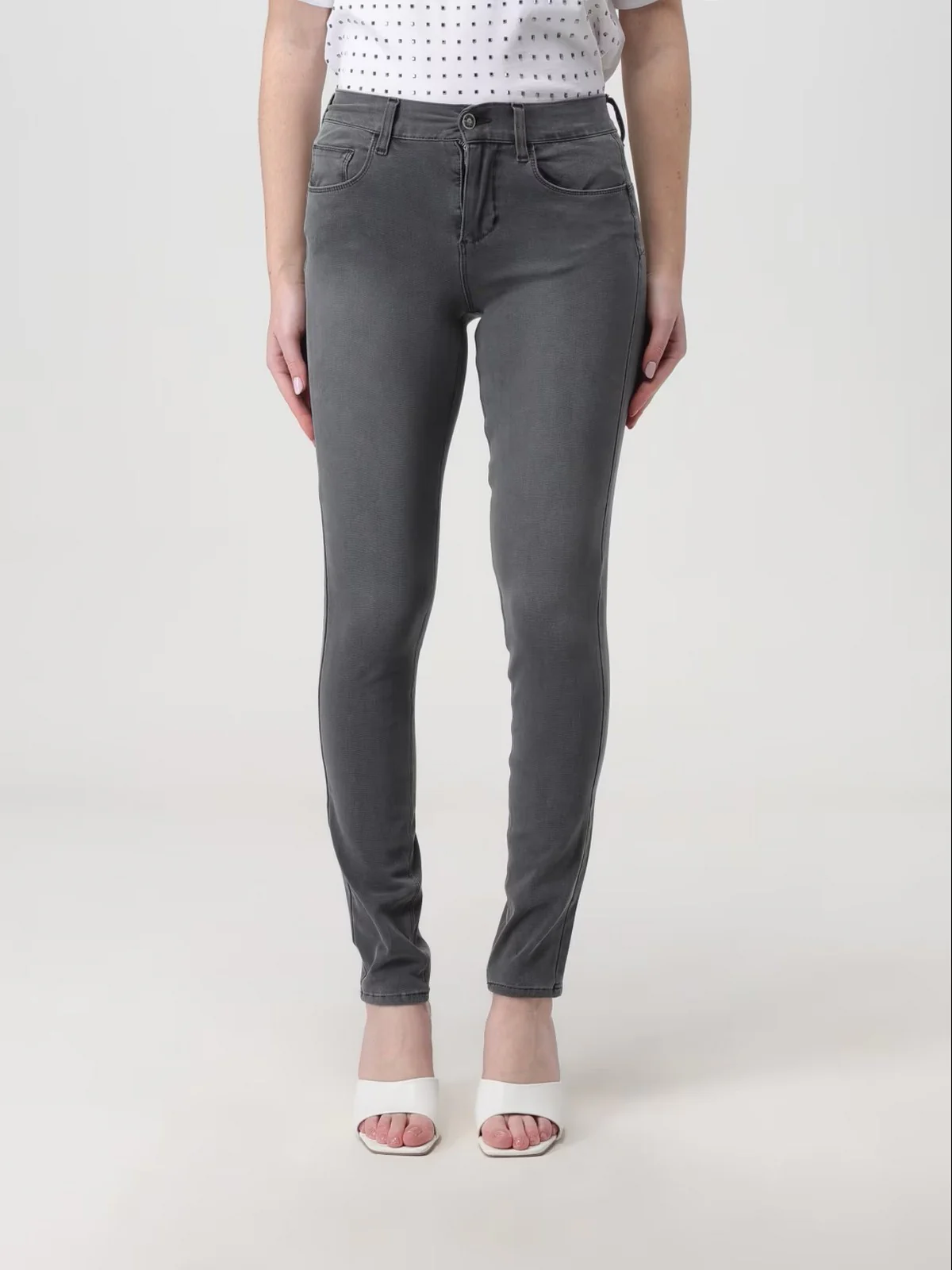 LIU JO BLUE DENIM Jeans Donna UXX037D4199 88251 D.Grey lofty wash - Image 2