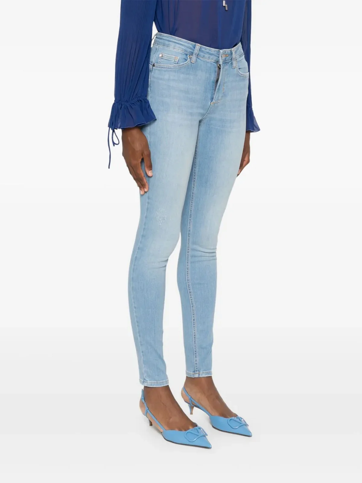LIU JO BLUE DENIM Jeans Donna  UXX037D4811 78483 Den.Blue stbl.surpri - Image 3