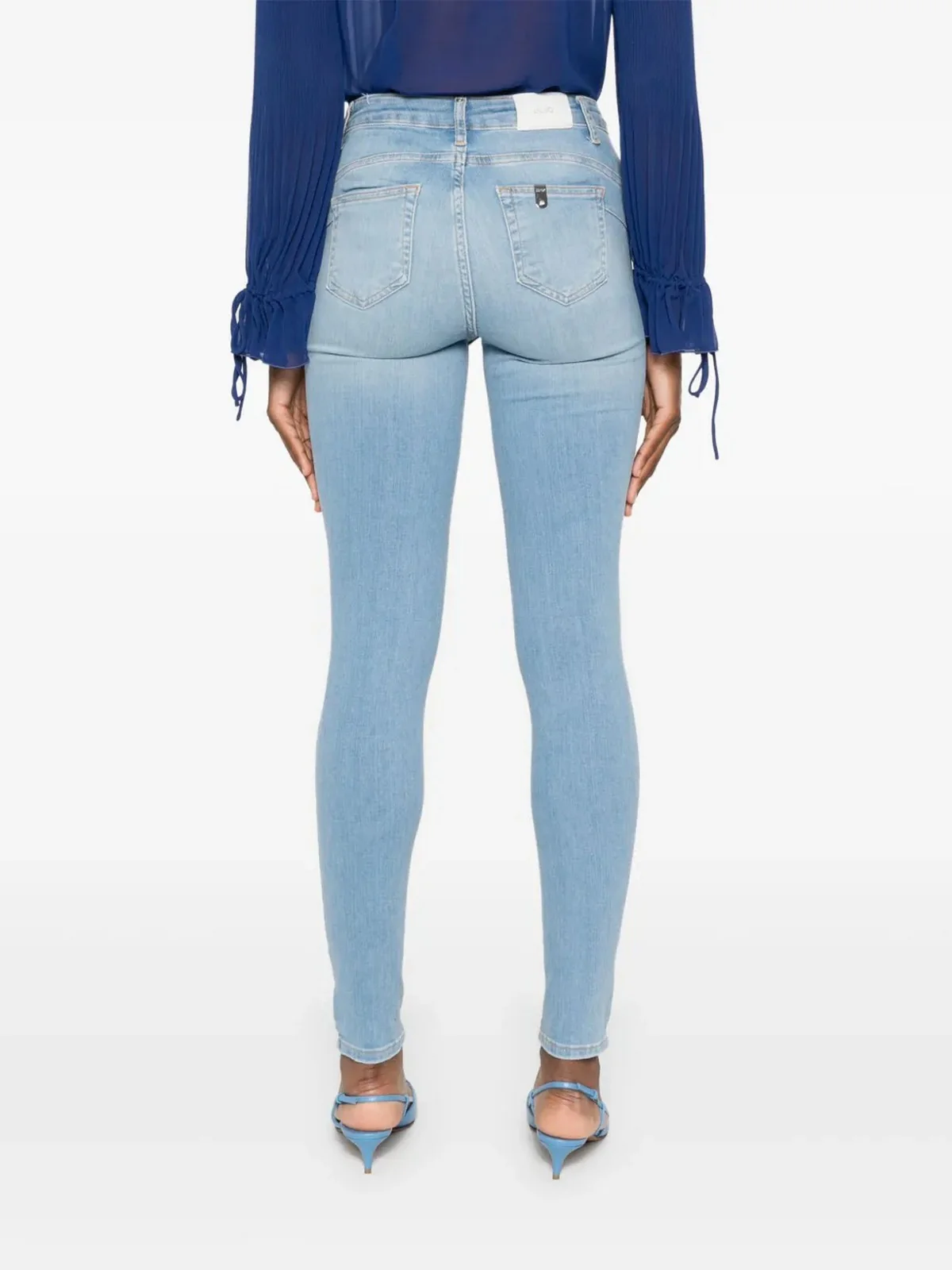 LIU JO BLUE DENIM Jeans Donna  UXX037D4811 78483 Den.Blue stbl.surpri - Image 4
