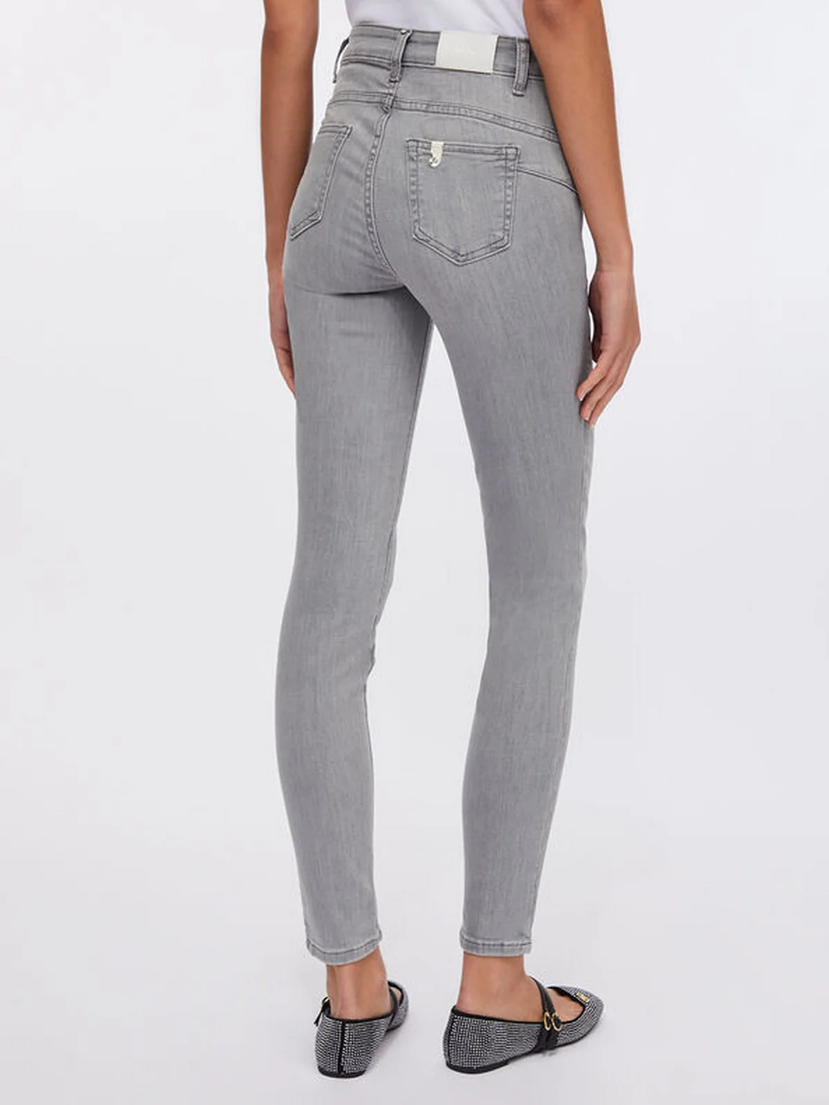 LIU JO BLUE DENIM Jeans Donna  UXX037D4811 88255 Den.Grey surprise wa - Image 6