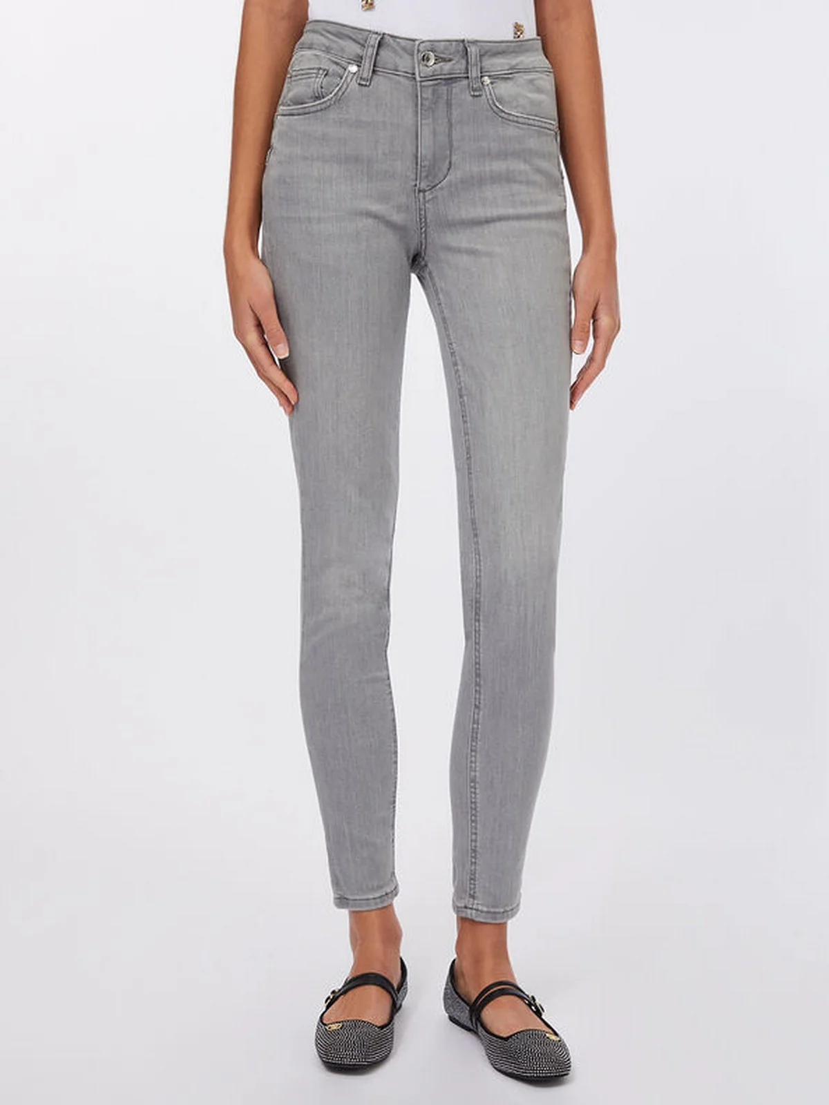 LIU JO BLUE DENIM Jeans Donna  UXX037D4811 88255 Den.Grey surprise wa - Image 7
