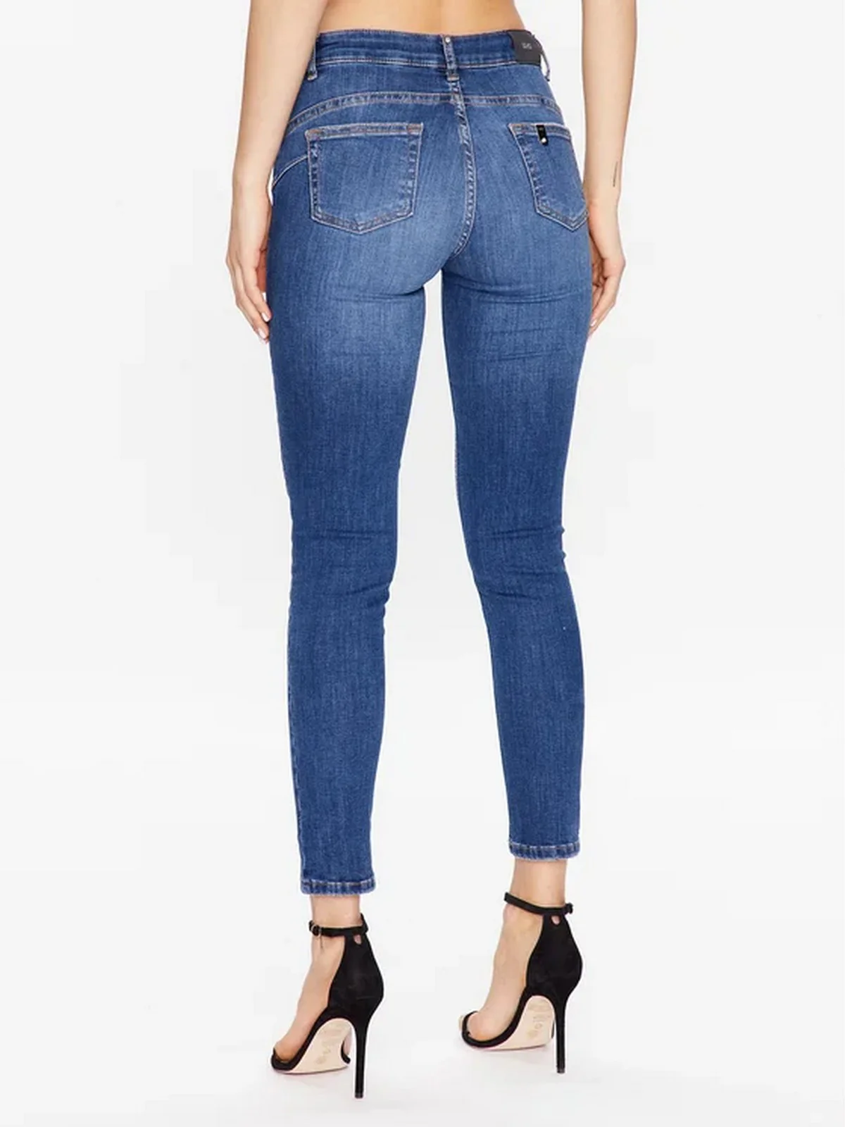 LIU JO BLUE DENIM Jeans Donna  UXX042D4811 78482 Den.Blue dk.surprise - Image 4