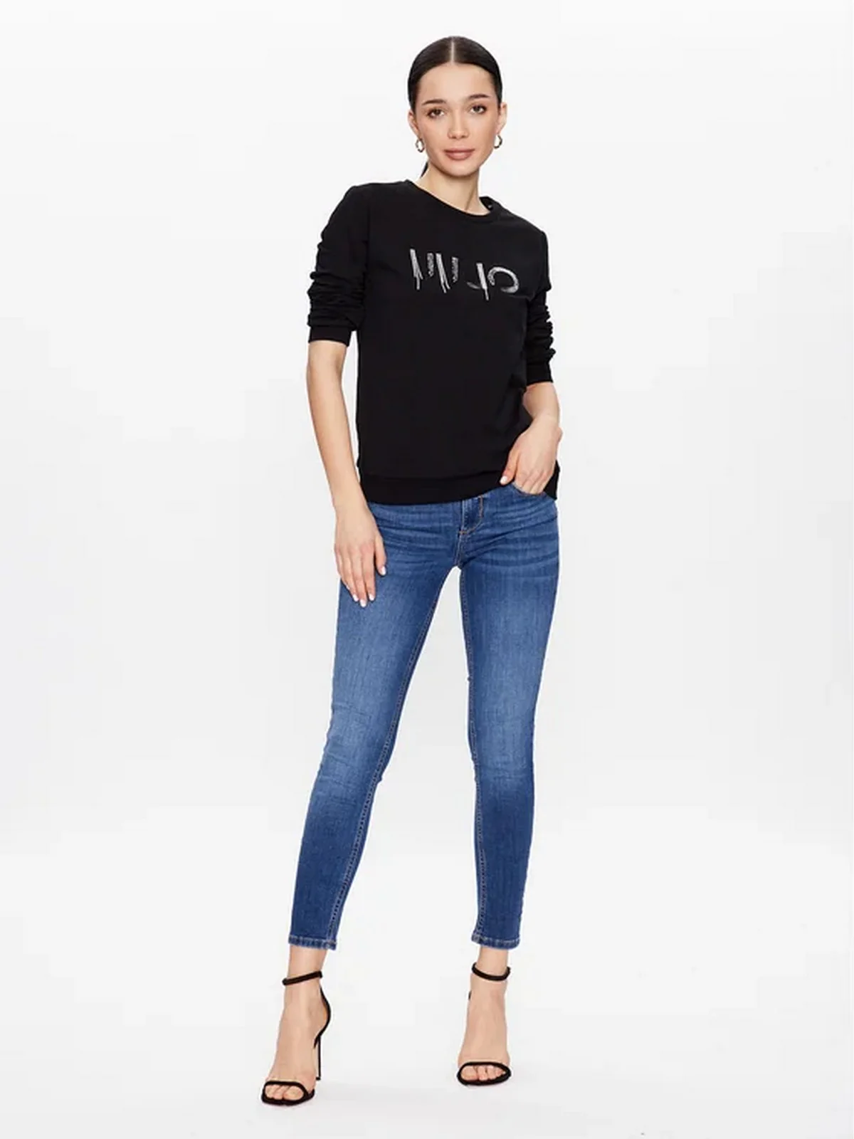 LIU JO BLUE DENIM Jeans Donna  UXX042D4811 78482 Den.Blue dk.surprise - Image 9