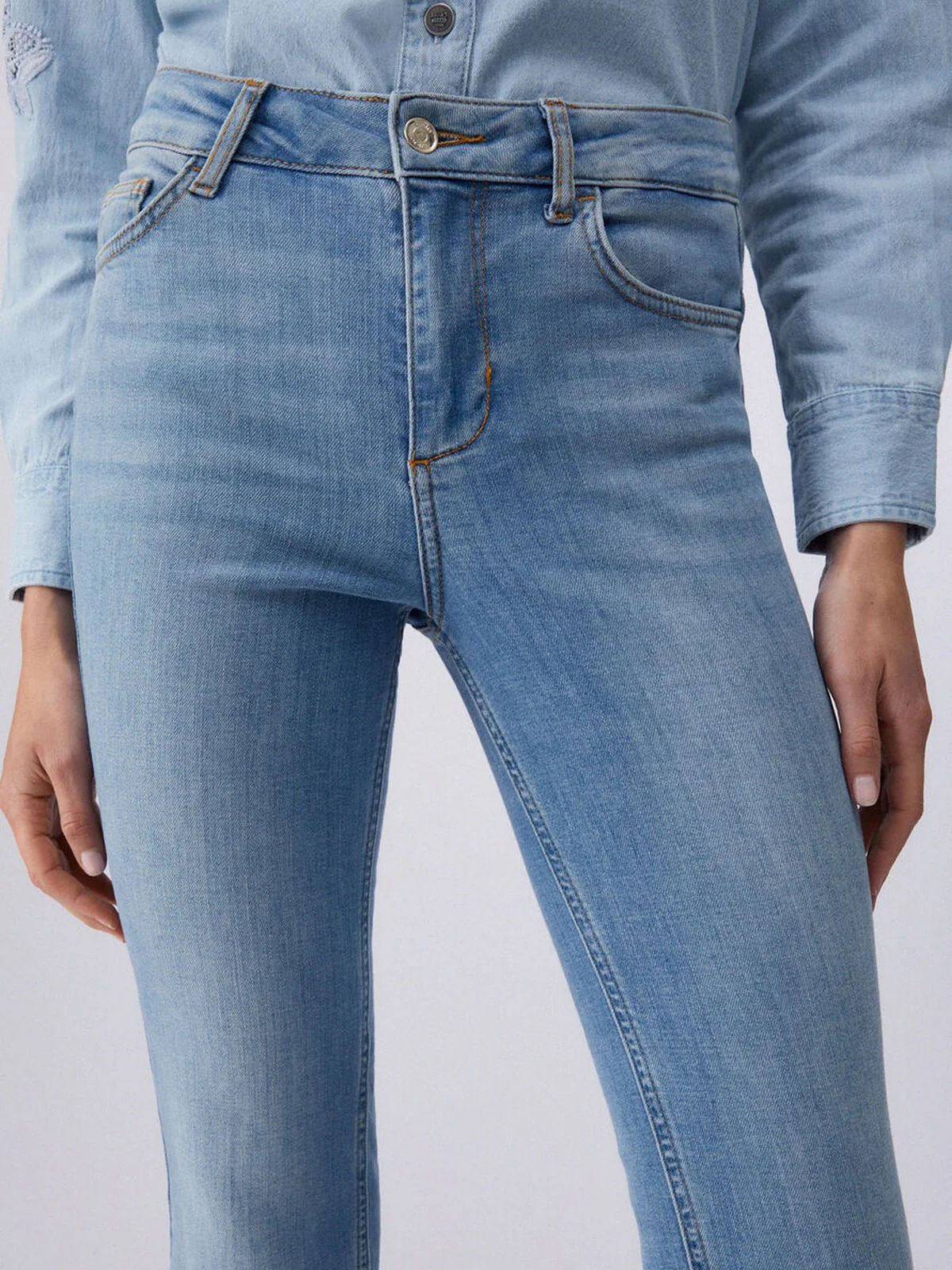LIU JO BLUE DENIM Jeans Donna UXX043D4538 78398 D.blue stb ten.sun w - Image 3