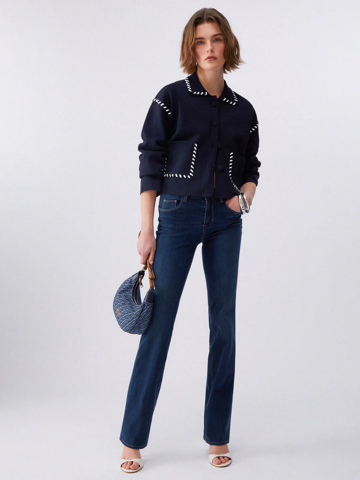 LIU JO BLUE DENIM Jeans Donna UXX044D4199 77865 DEN.BLUE LOFTY WASH - Image 2