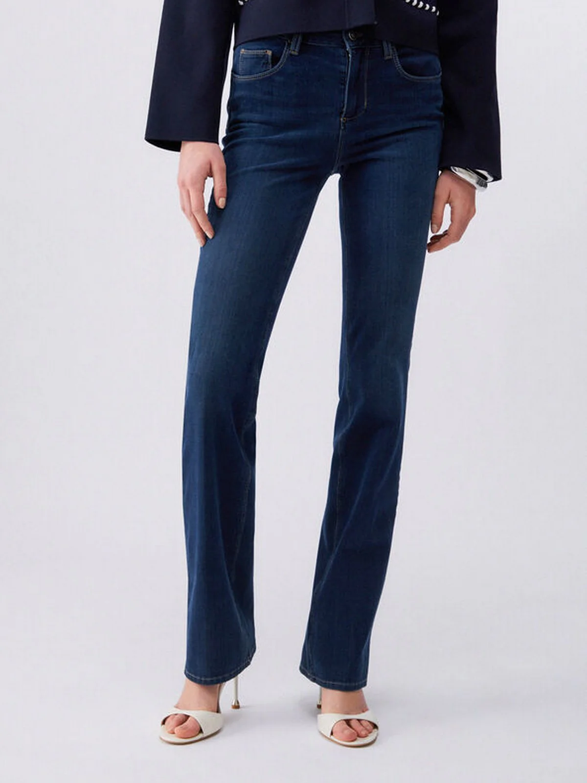 LIU JO BLUE DENIM Jeans Donna UXX044D4199 77865 DEN.BLUE LOFTY WASH - Image 7