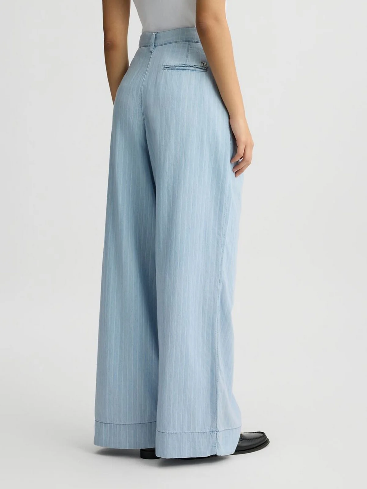 LIU JO BLUE DENIM Pantalone Donna  UA5123D4989 78822 Blu - Image 3
