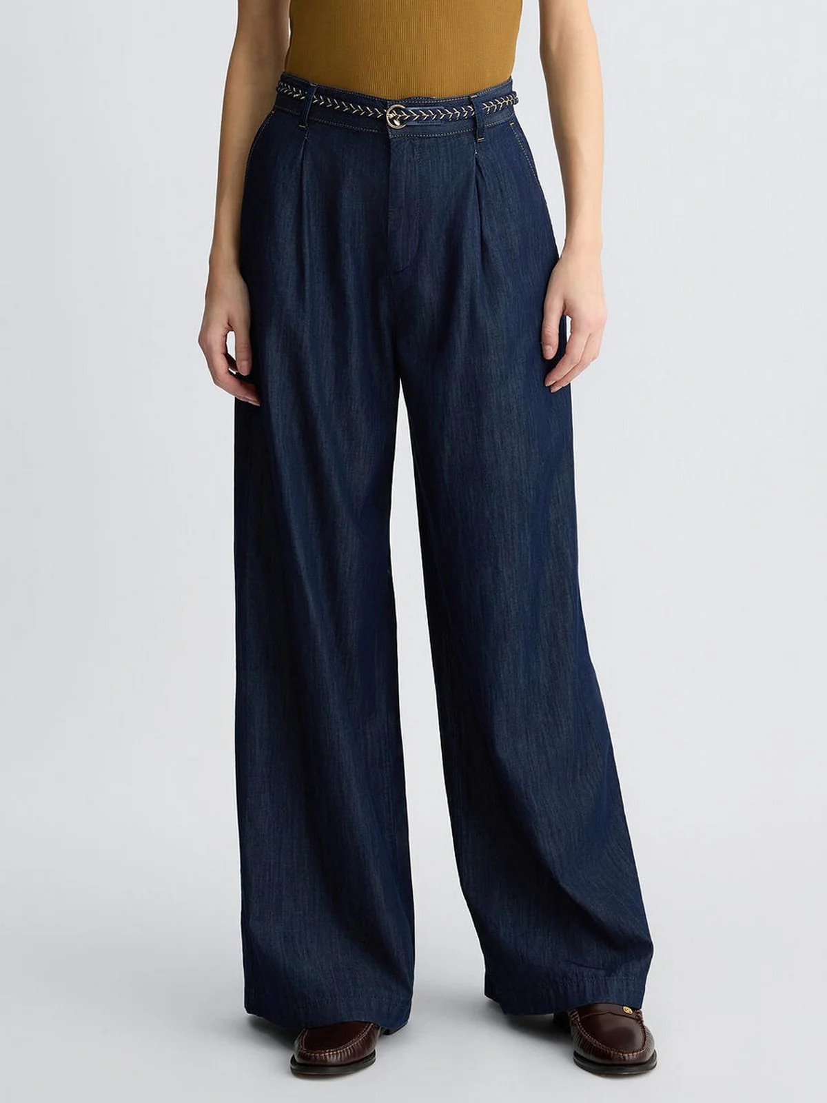 LIU JO BLUE DENIM Pantalone Donna  UA5151D3202 78831 Blu - Image 2