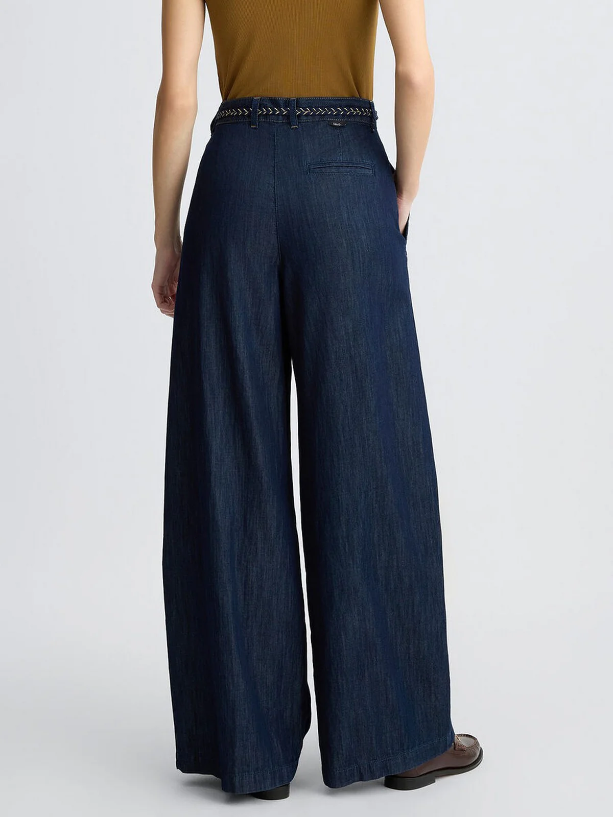 LIU JO BLUE DENIM Pantalone Donna  UA5151D3202 78831 Blu - Image 3