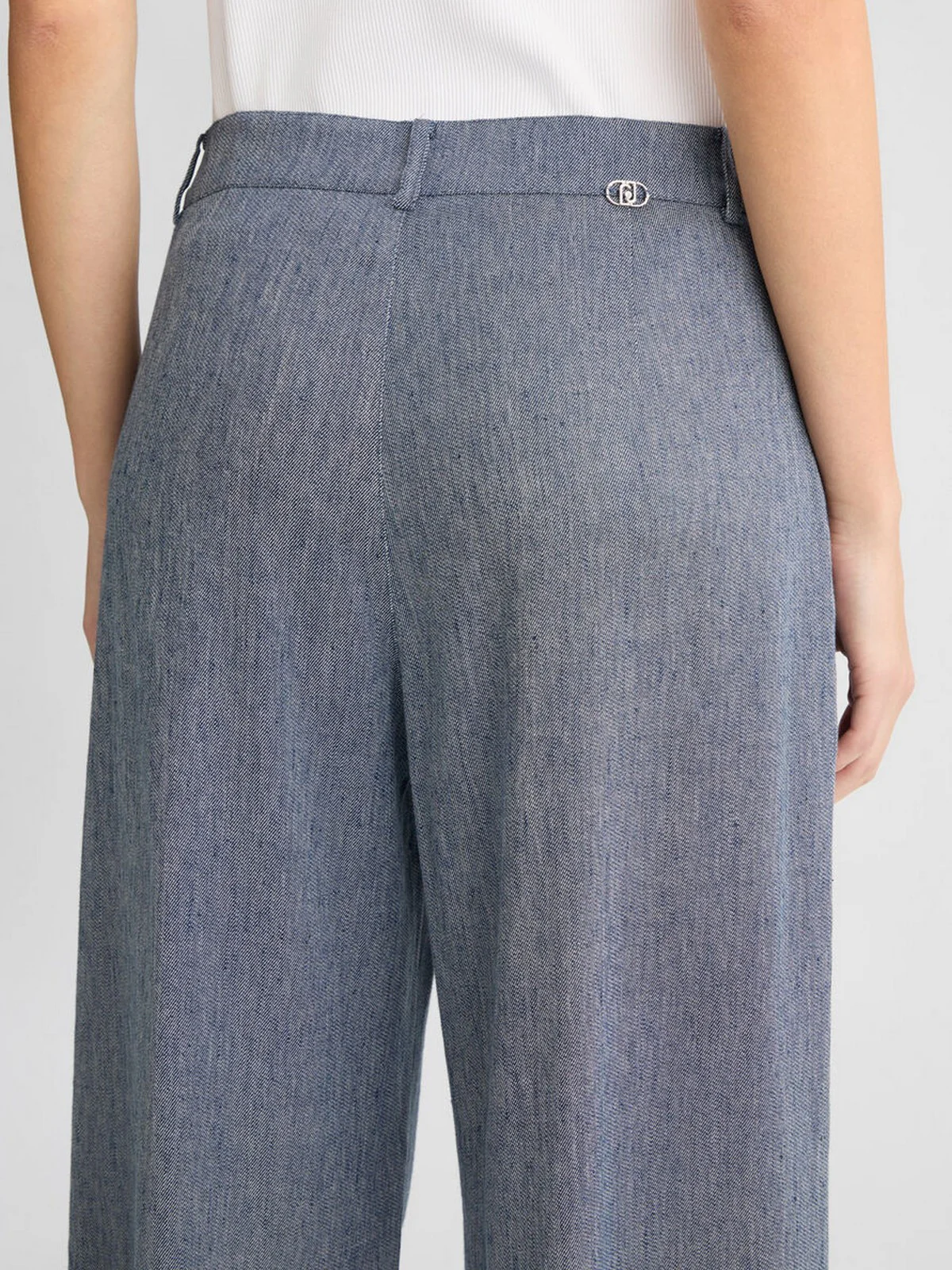 LIU JO BLUE DENIM Pantalone Donna  UA5154D0251 78847 Blu - Image 5