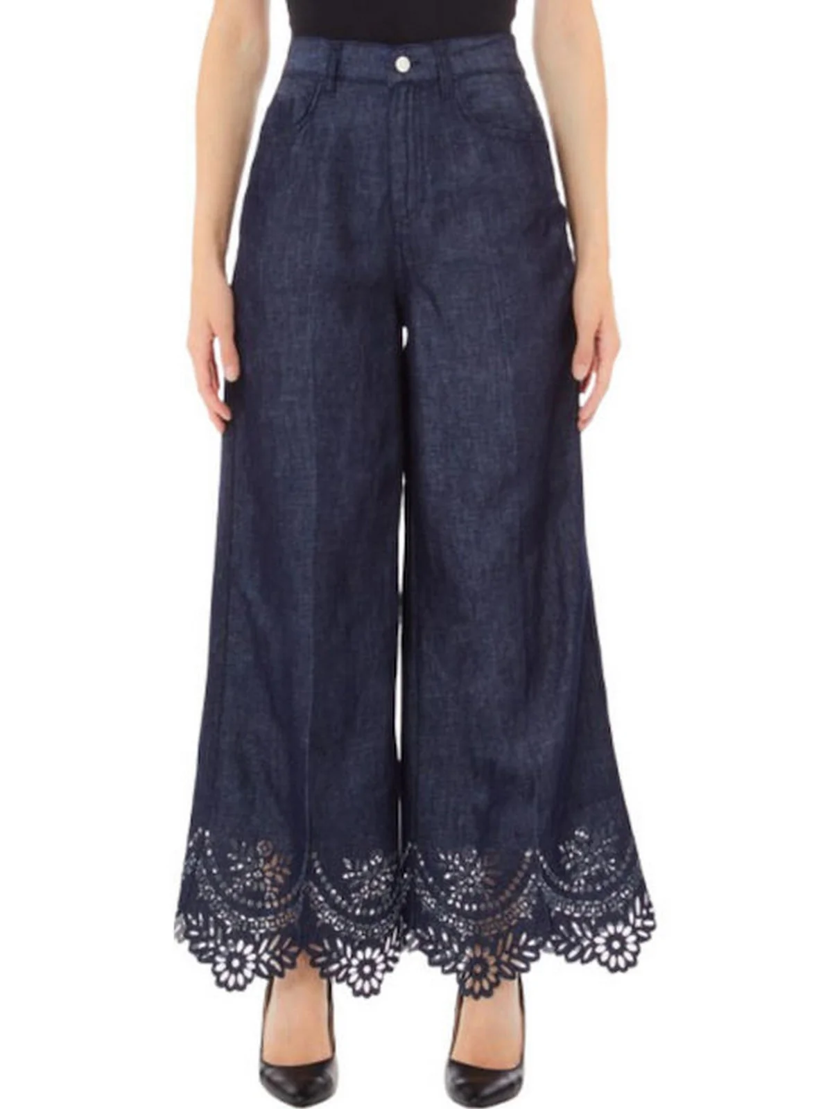 LIU JO BLUE DENIM Pantalone Donna UA5228D0247 77000 NORMAL WASH - Image 2