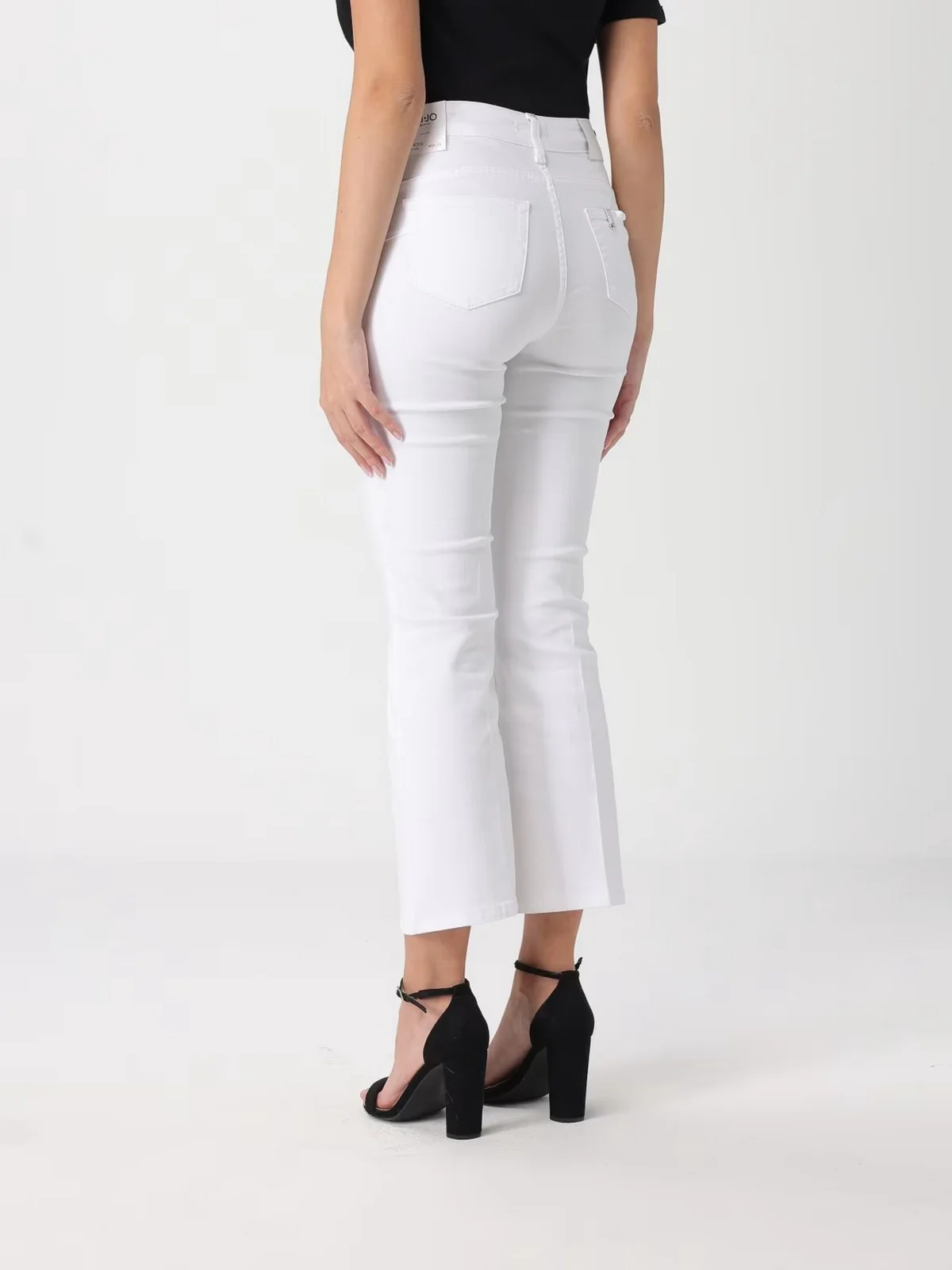 LIU JO BLUE DENIM Pantalone Donna  UA6040T2594 11111 BIANCO OTTICO - Image 2
