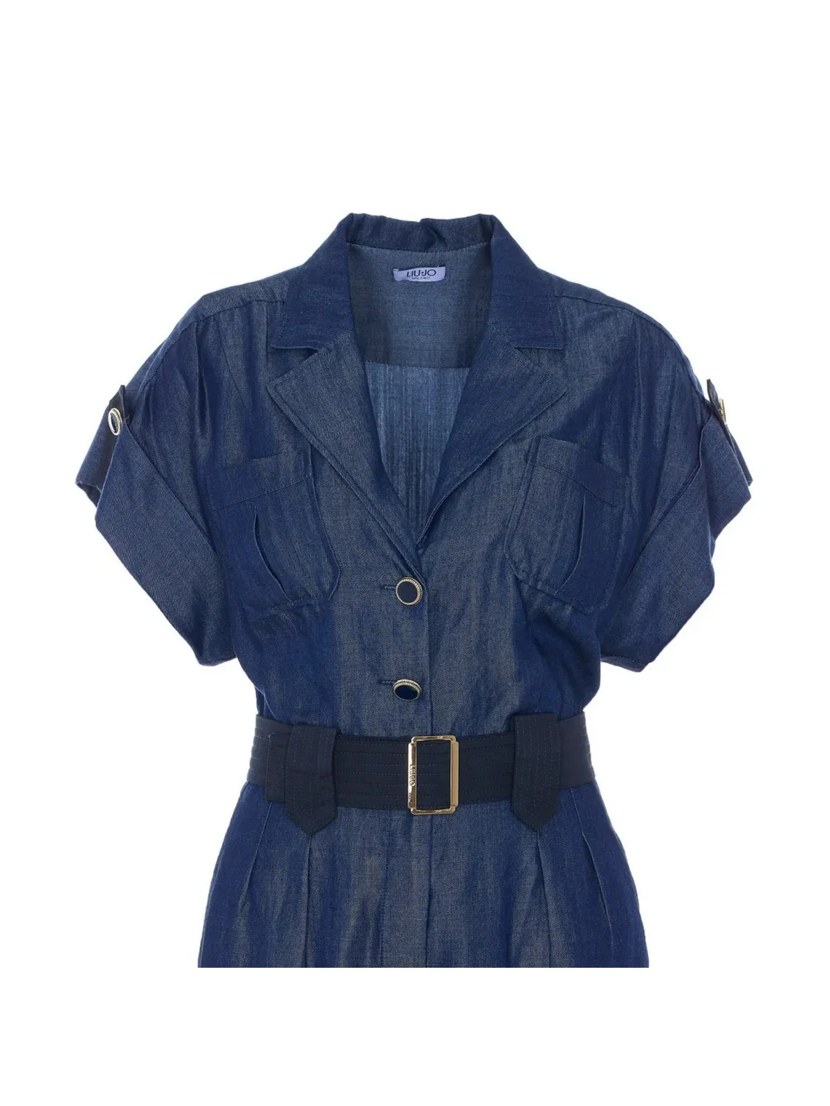 LIU JO BLUE DENIM Tuta Donna  UA6313D0335 77000 NORMAL WASH - Image 2