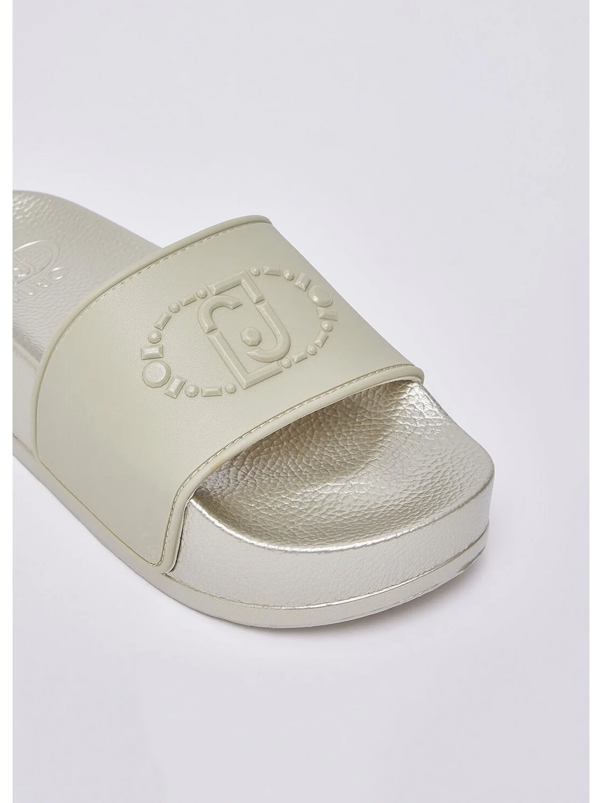 LIU JO Ciabatta Donna  BA6077EX028 04178 LIGHT GOLD - Image 5