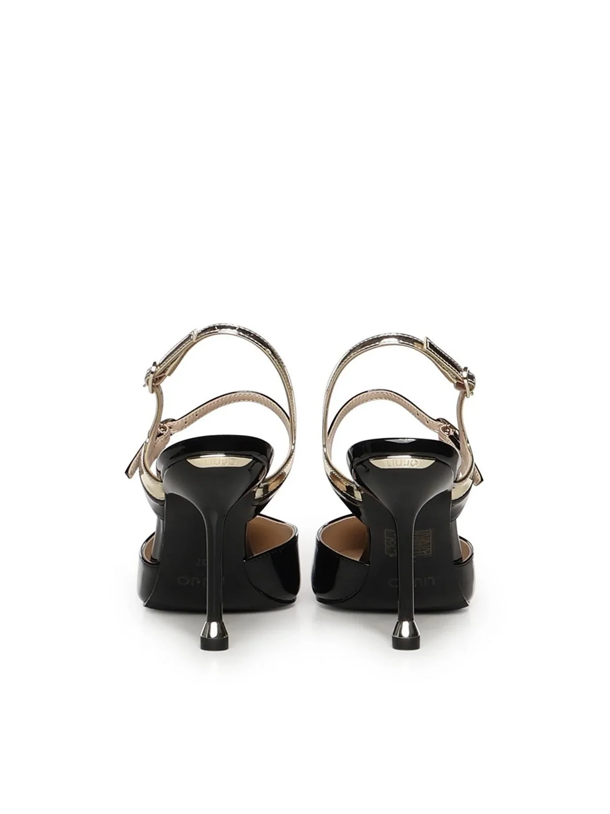 LIU JO Décolleté Donna DEMI SA6009EX342 S1189 BLACK/LIGHT GOLD - Image 3