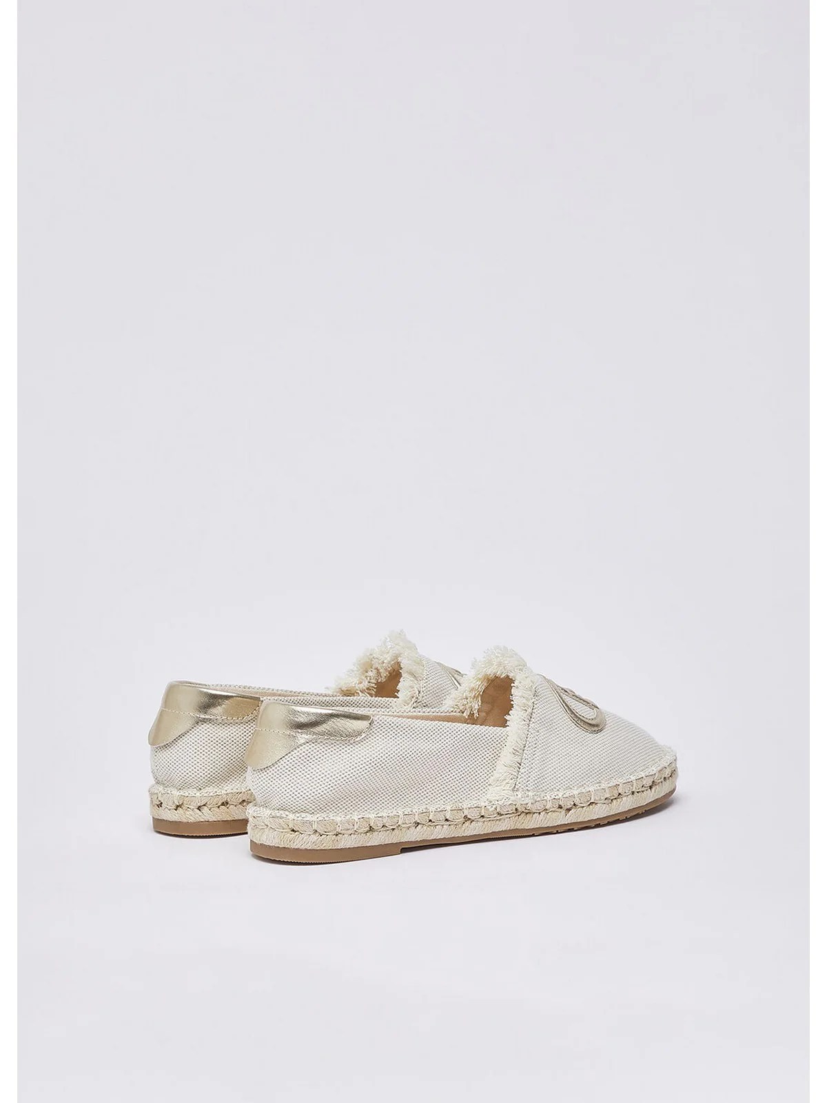 LIU JO Espadrillas Donna Capri SA6091TX536 S4150 NATURAL/LIGHT GOLD - Image 3