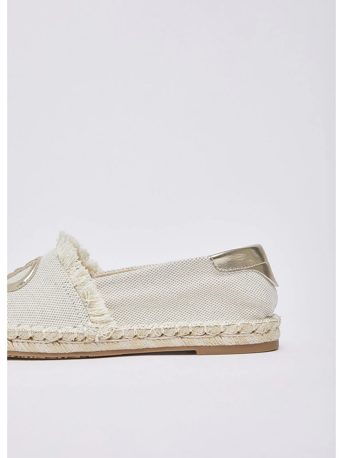 LIU JO Espadrillas Donna Capri SA6091TX536 S4150 NATURAL/LIGHT GOLD - Image 5