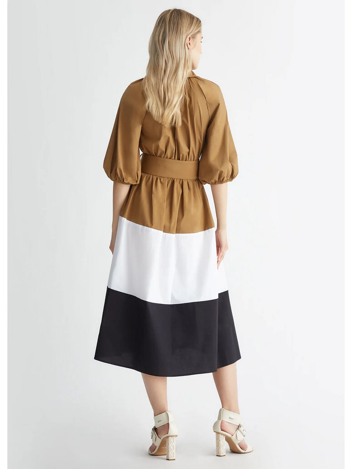LIU JO FRESH Abito Donna  8A4011T8821 M9109 Beige - Image 5
