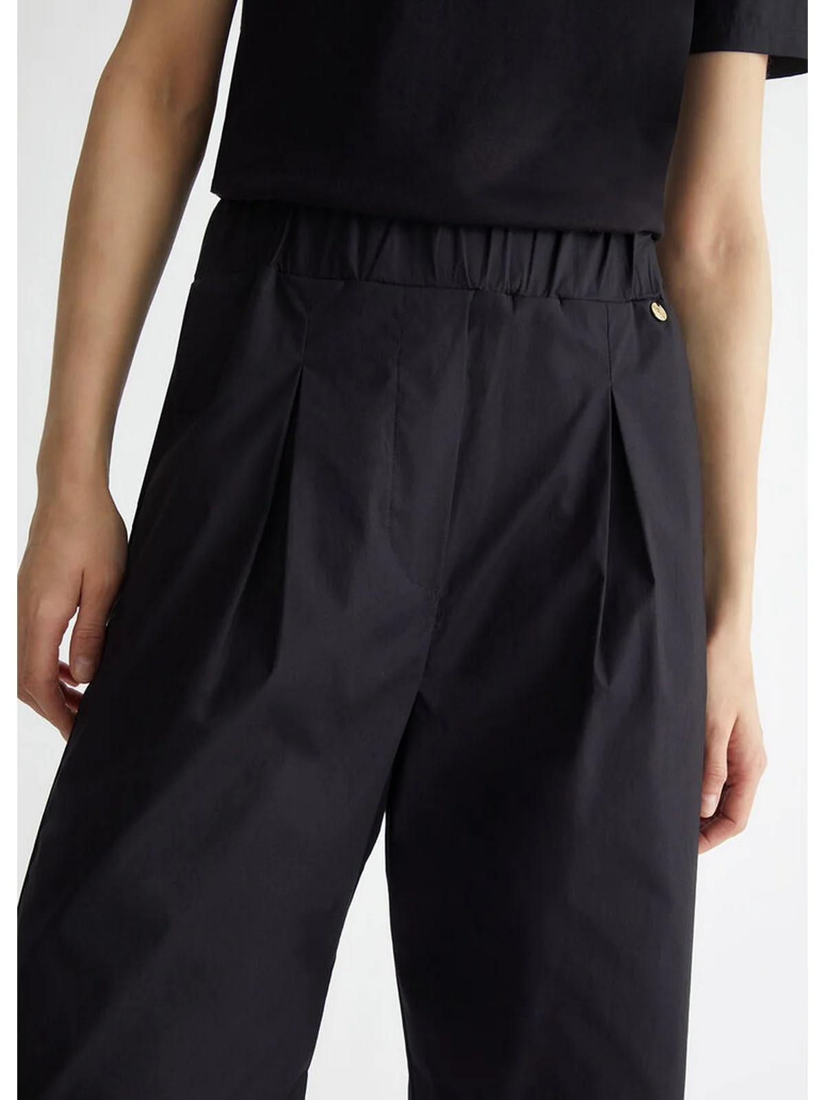 LIU JO FRESH Pantalone Donna 8A4007T8821 22222 Nero - Image 4