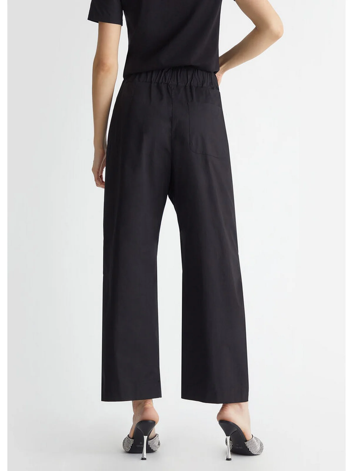 LIU JO FRESH Pantalone Donna 8A4007T8821 22222 Nero - Image 5