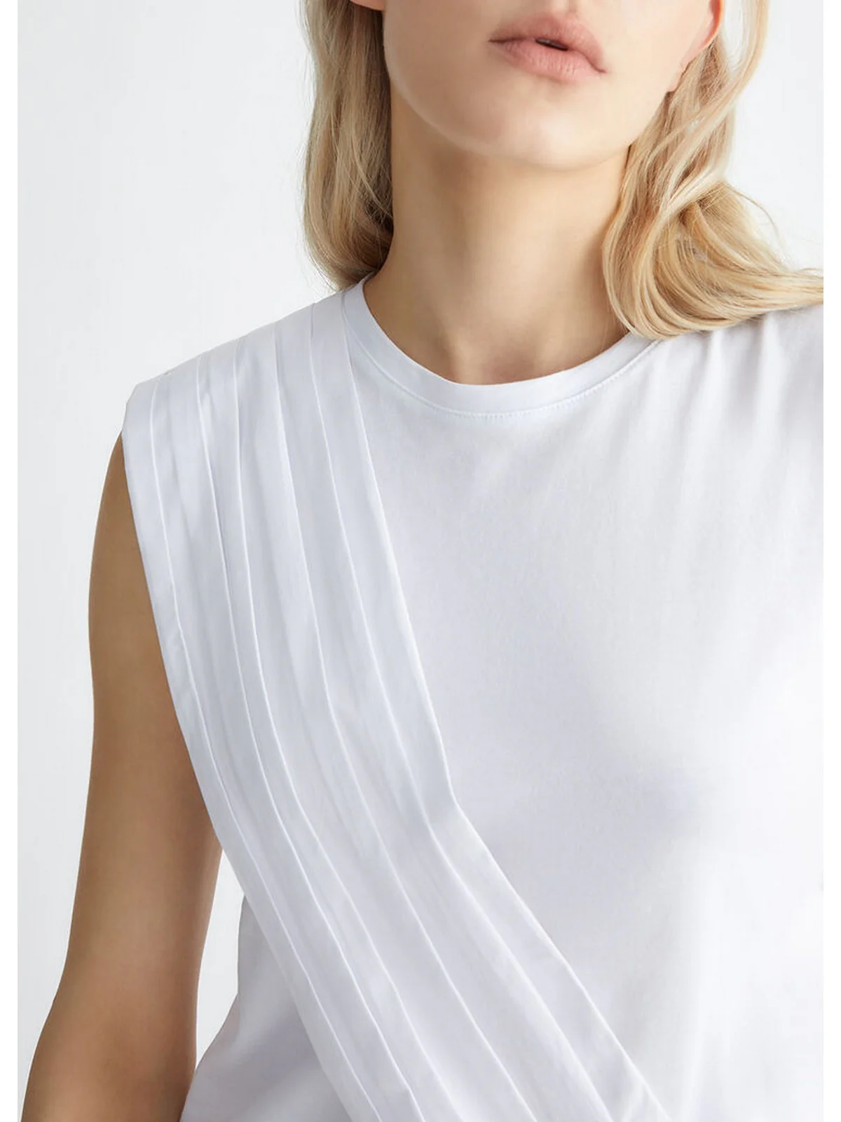 LIU JO FRESH T-Shirt e Polo Donna  8A4017J4830 11111 Bianco - Image 3