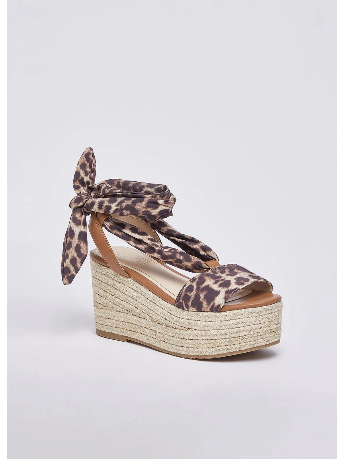 LIU JO Sandalo Donna BALI SA6087TX133 S4057 LEOPARD/SADDLE - Image 2