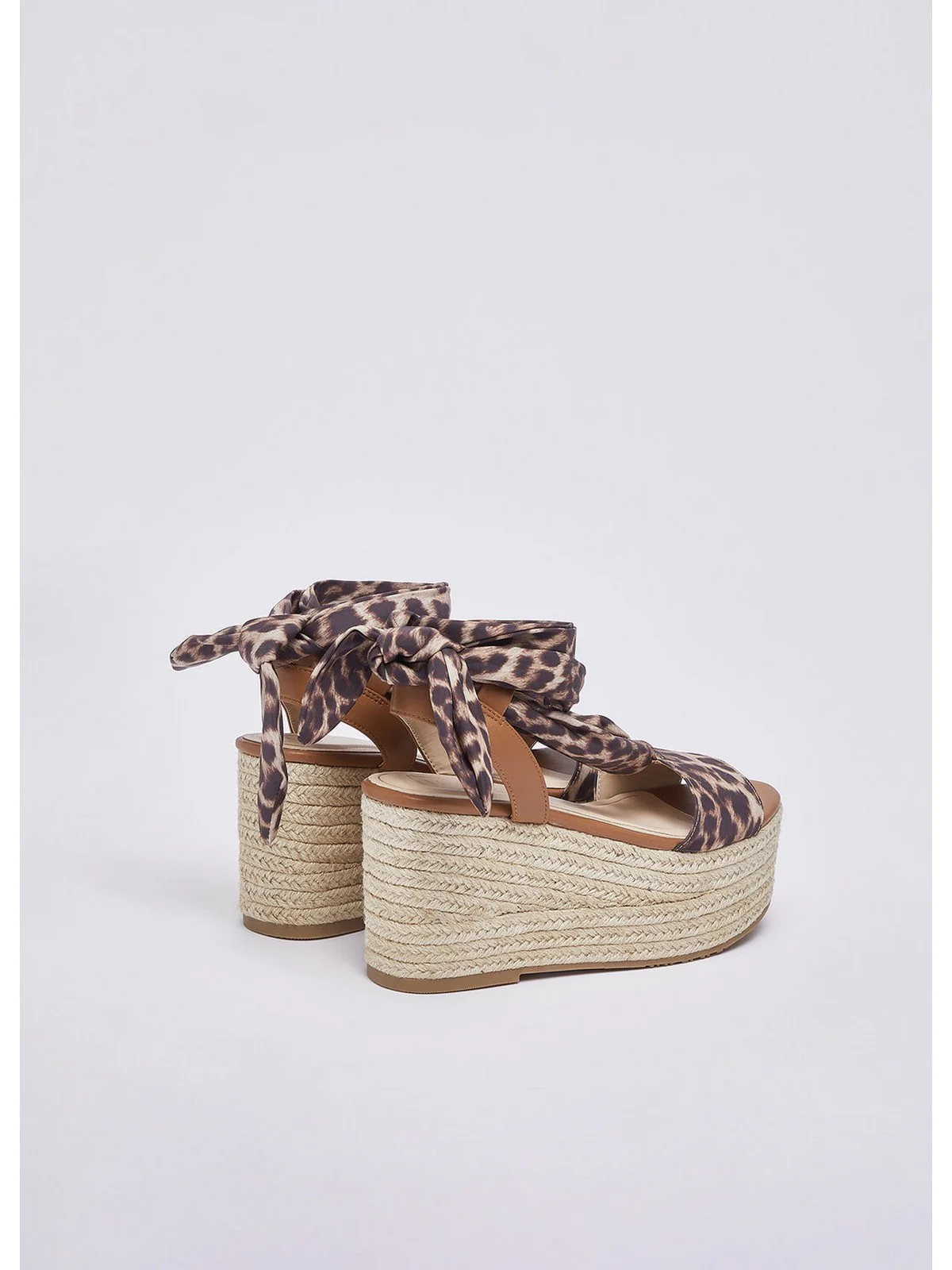 LIU JO Sandalo Donna BALI SA6087TX133 S4057 LEOPARD/SADDLE - Image 3