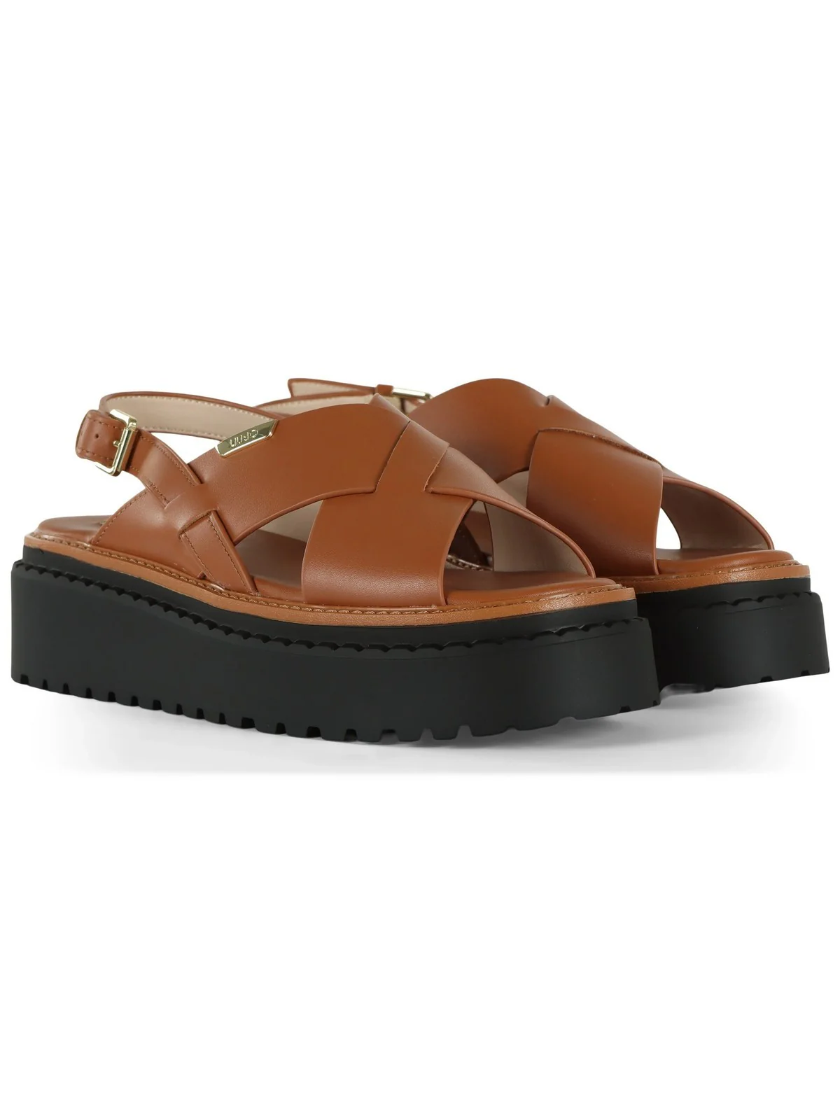 LIU JO Sandalo Donna Bessie SA6161P0102 S3804 SADDLE - Image 4