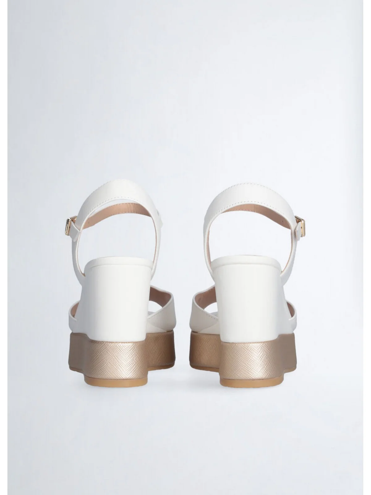 LIU JO Sandalo Donna KAREN 11 SA5117P0102 01065 CALF OFF WHITE - Image 2