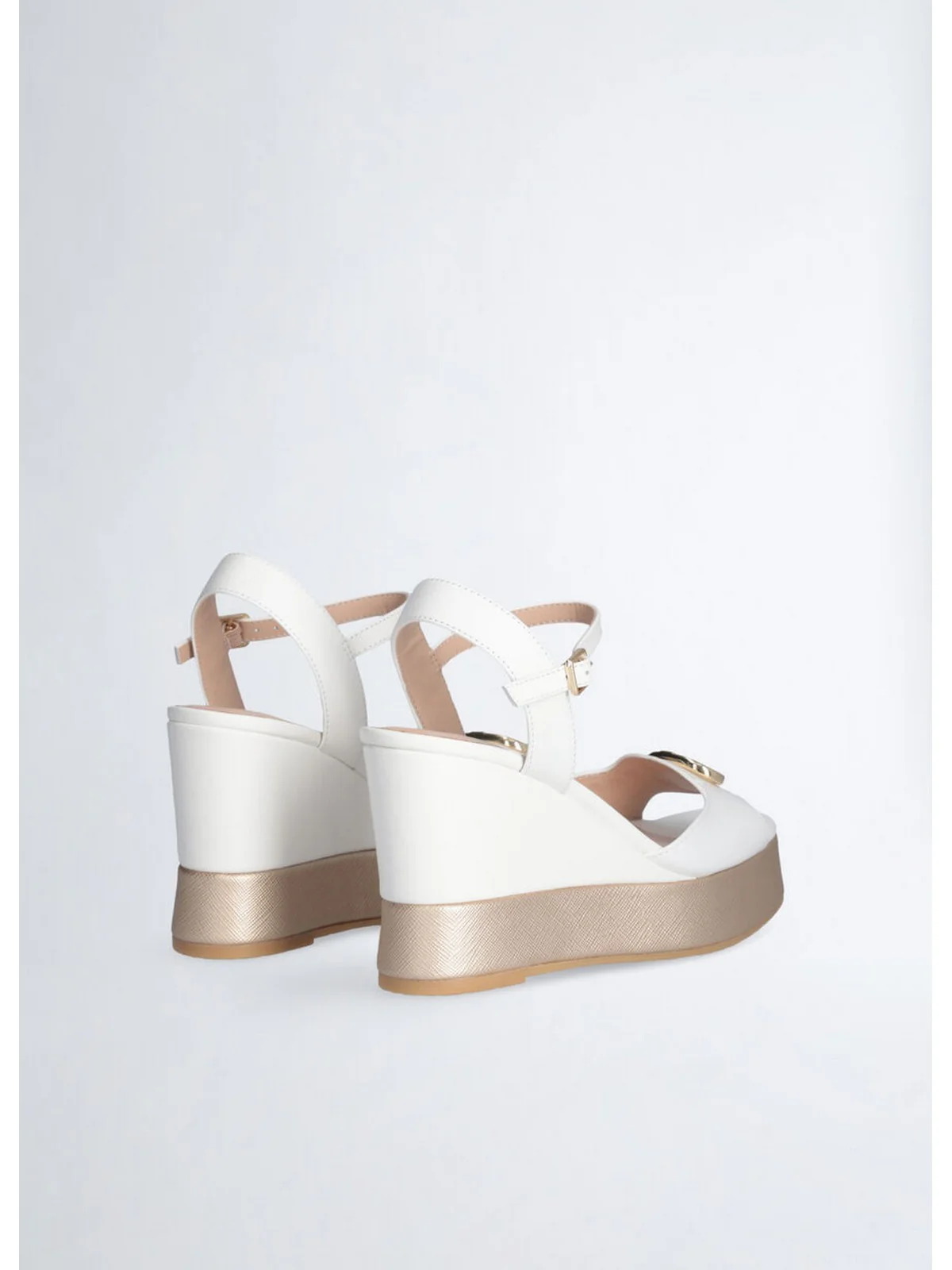 LIU JO Sandalo Donna KAREN 11 SA5117P0102 01065 CALF OFF WHITE - Image 6