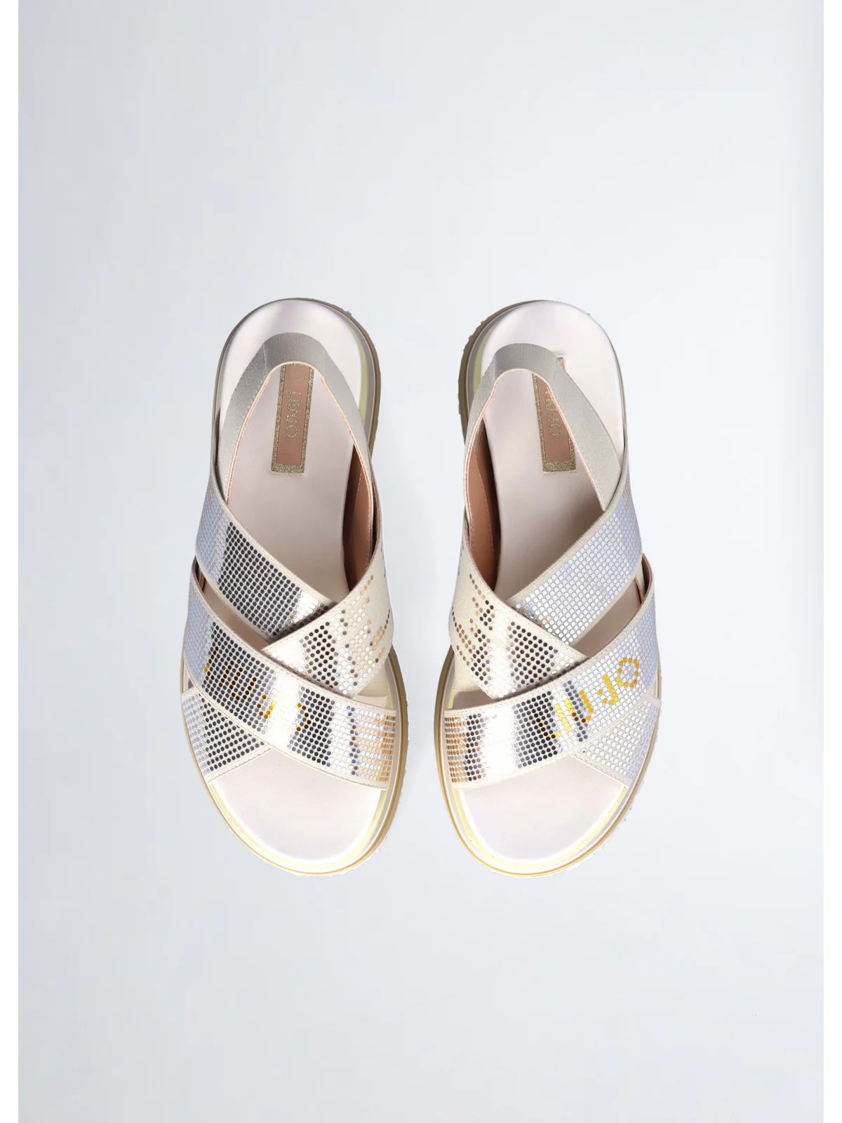 LIU JO Sandalo Donna SA4165TX022 00077 Beige - Image 4