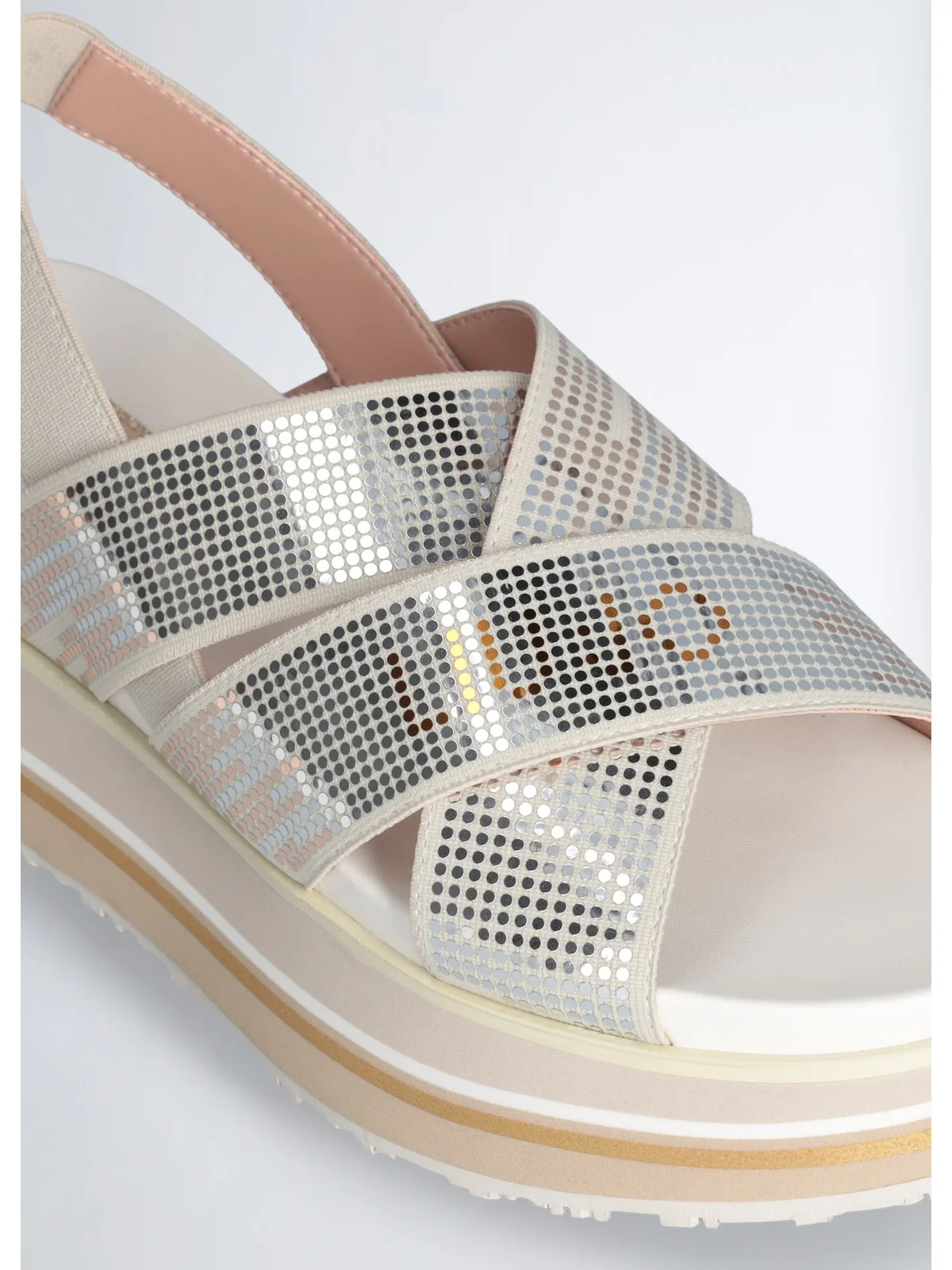 LIU JO Sandalo Donna SA4165TX022 00077 Beige - Image 5