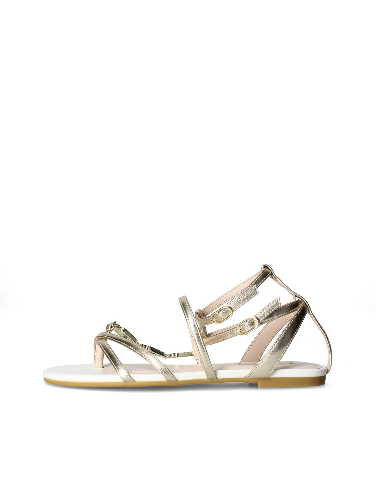 LIU JO Sandalo Donna SANDY SA6123EX029 04178 LIGHT GOLD - Image 4