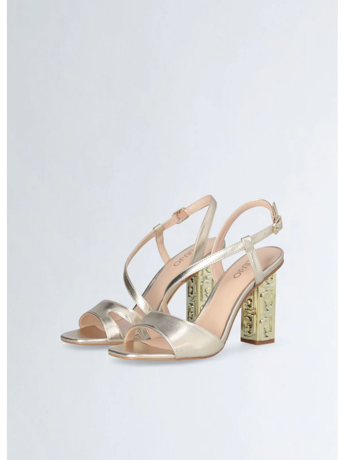 LIU JO Sandalo Donna SERENA 27 SA5135EX029 04178 METALLIC LIGHT GOLD - Image 6