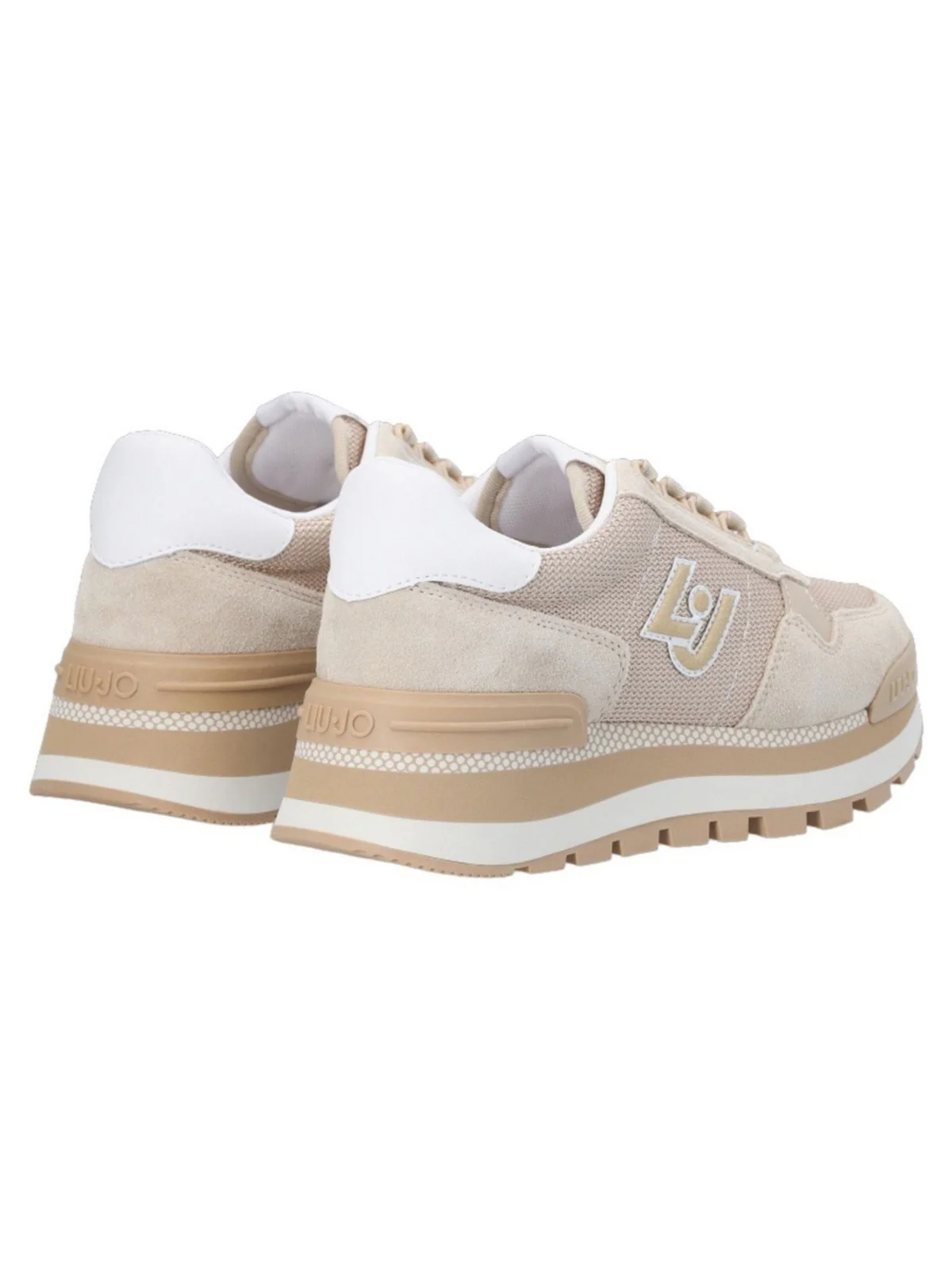 LIU JO Sneaker Donna AMAZING 16 BA3119PX027 01127 Beige - Image 2