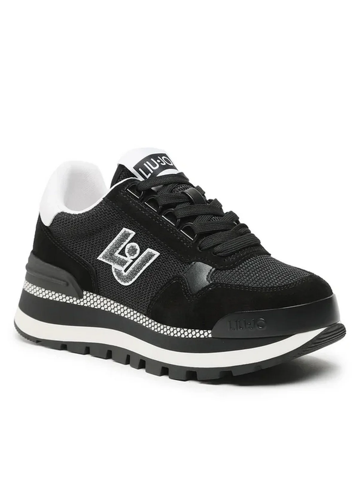 LIU JO Sneaker Donna AMAZING 16 BA3119PX027 22222 Nero - Image 5