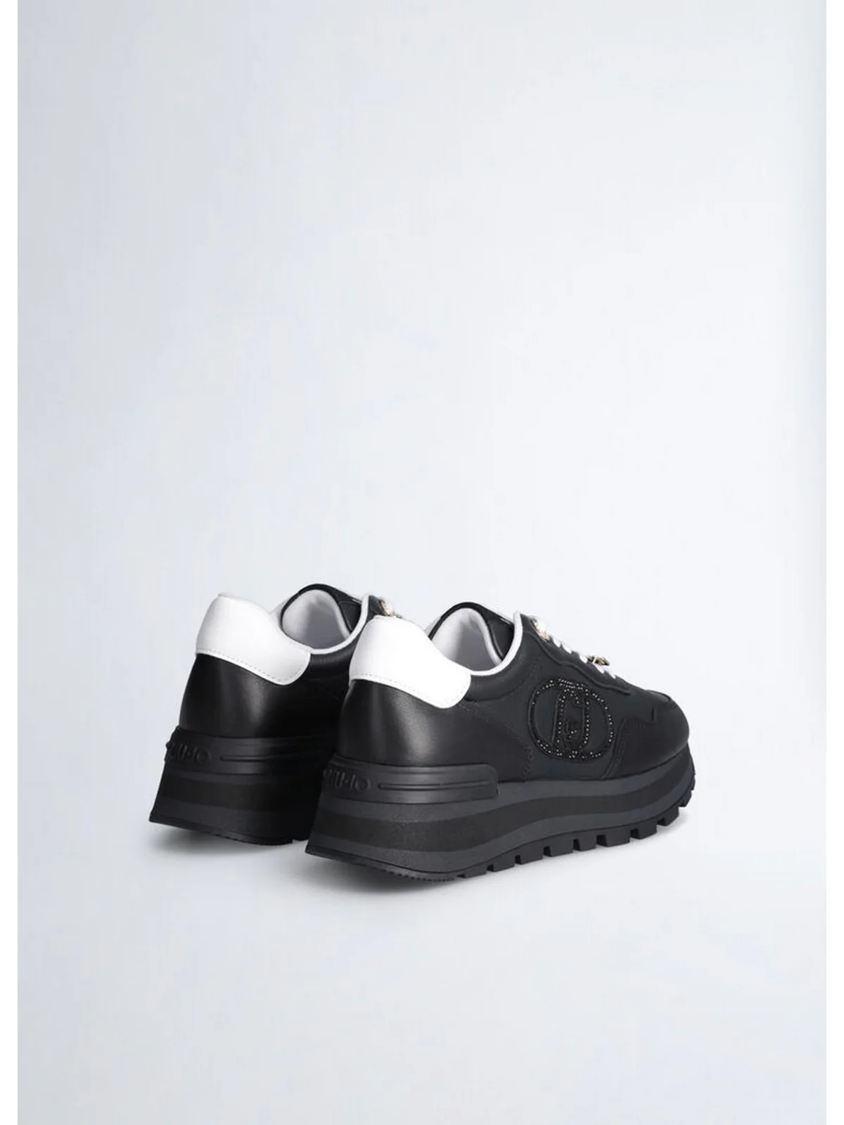 LIU JO Sneaker Donna AMAZING 20 BF4057PX331 22222 Nero - Image 6