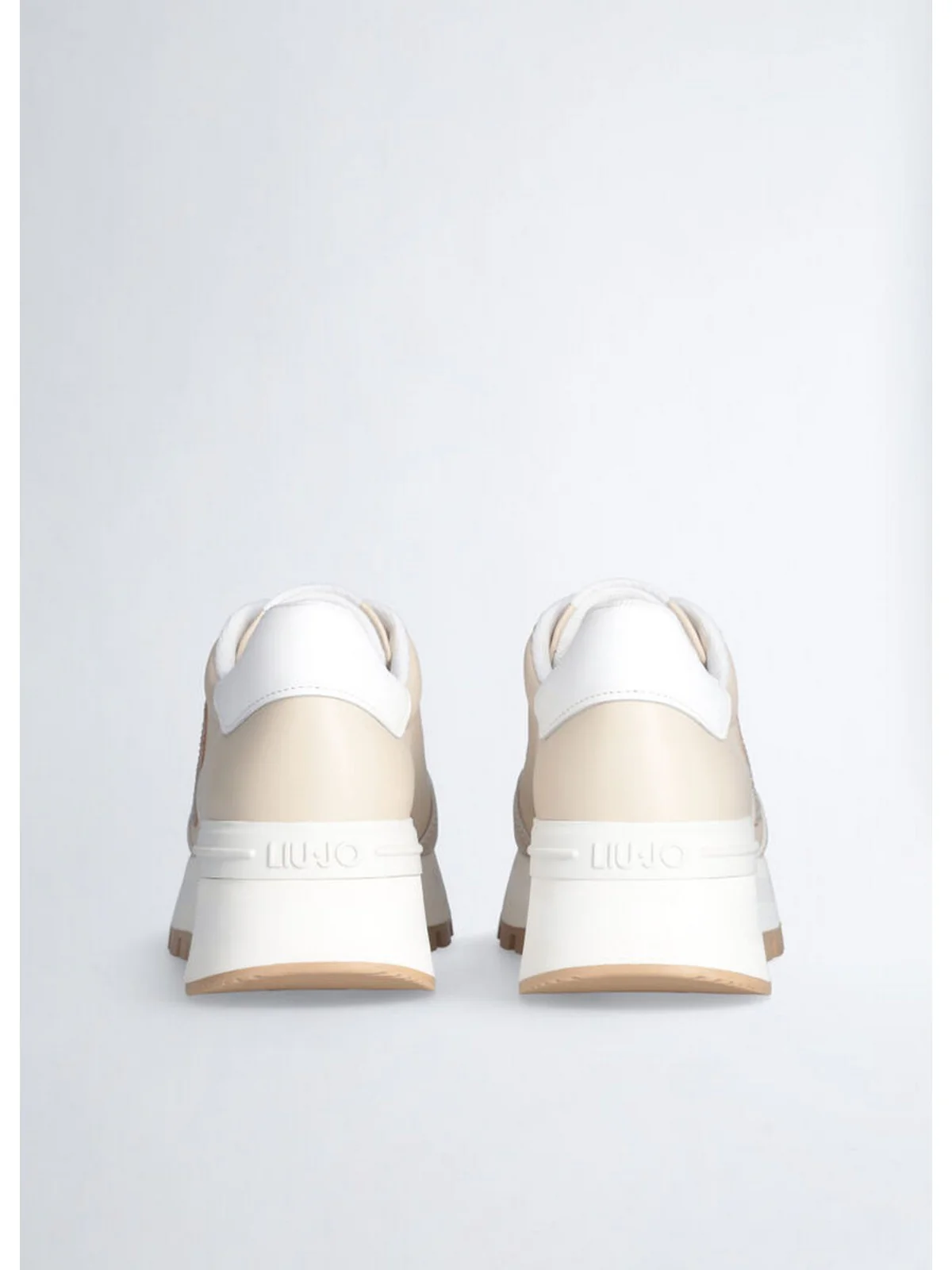 LIU JO Sneaker Donna AMAZING 20 BF4057PX331 S1858 Beige - Image 3