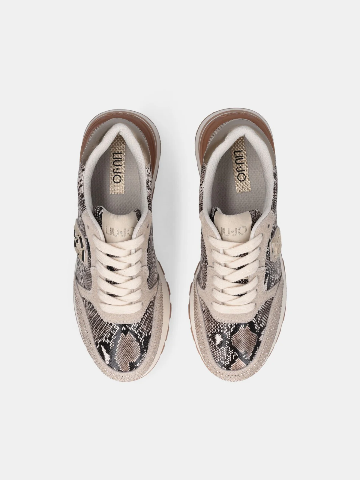 LIU JO Sneaker Donna AMAZING 25 BF5049PX747 S3815 ROPE/LIGHT GOLD - Image 6