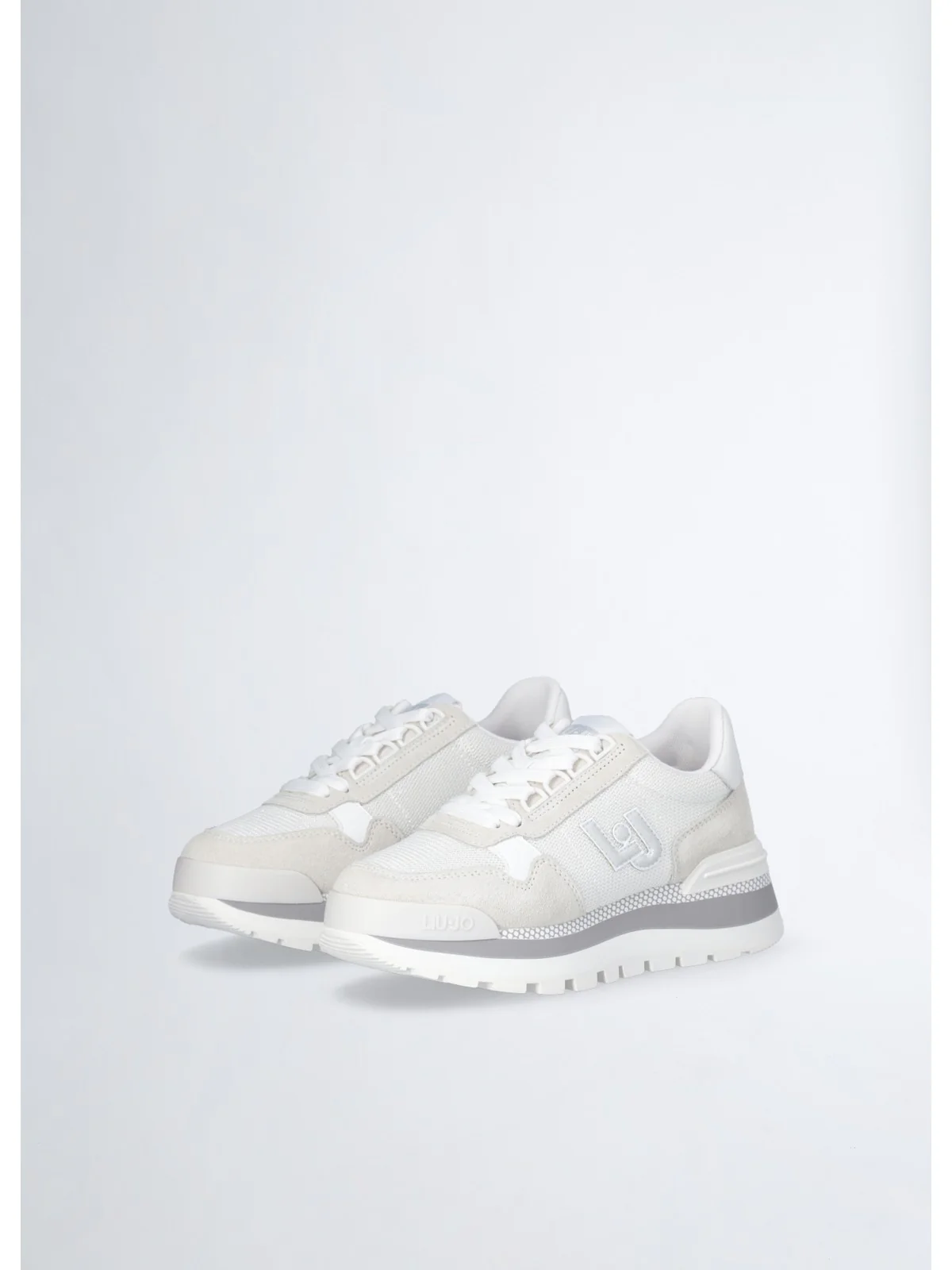 LIU JO Sneaker Donna  BA3119PX027 01111 Beige - Image 2
