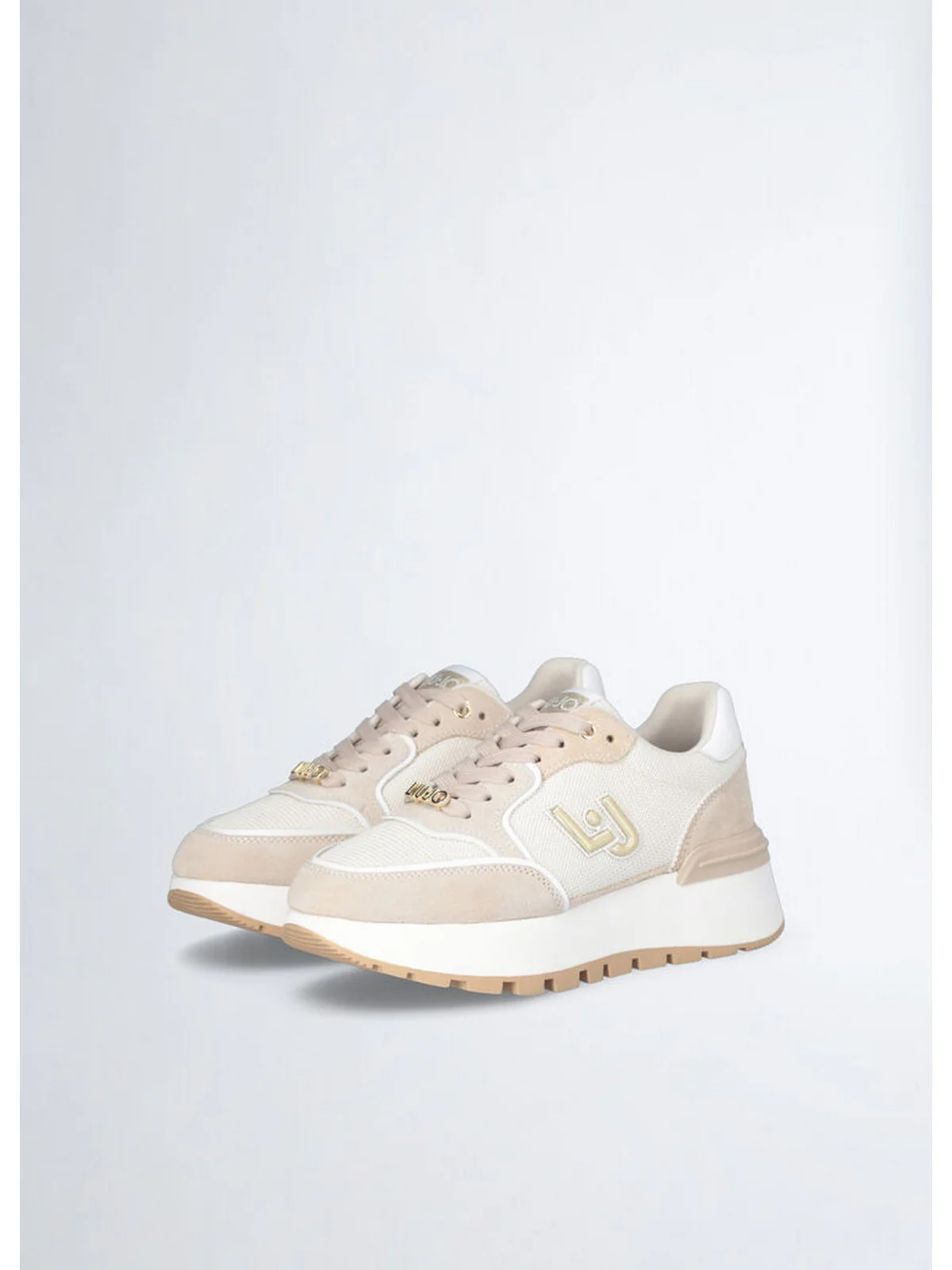 LIU JO Sneaker Donna  BA4005PX380 01127 Beige - Image 2