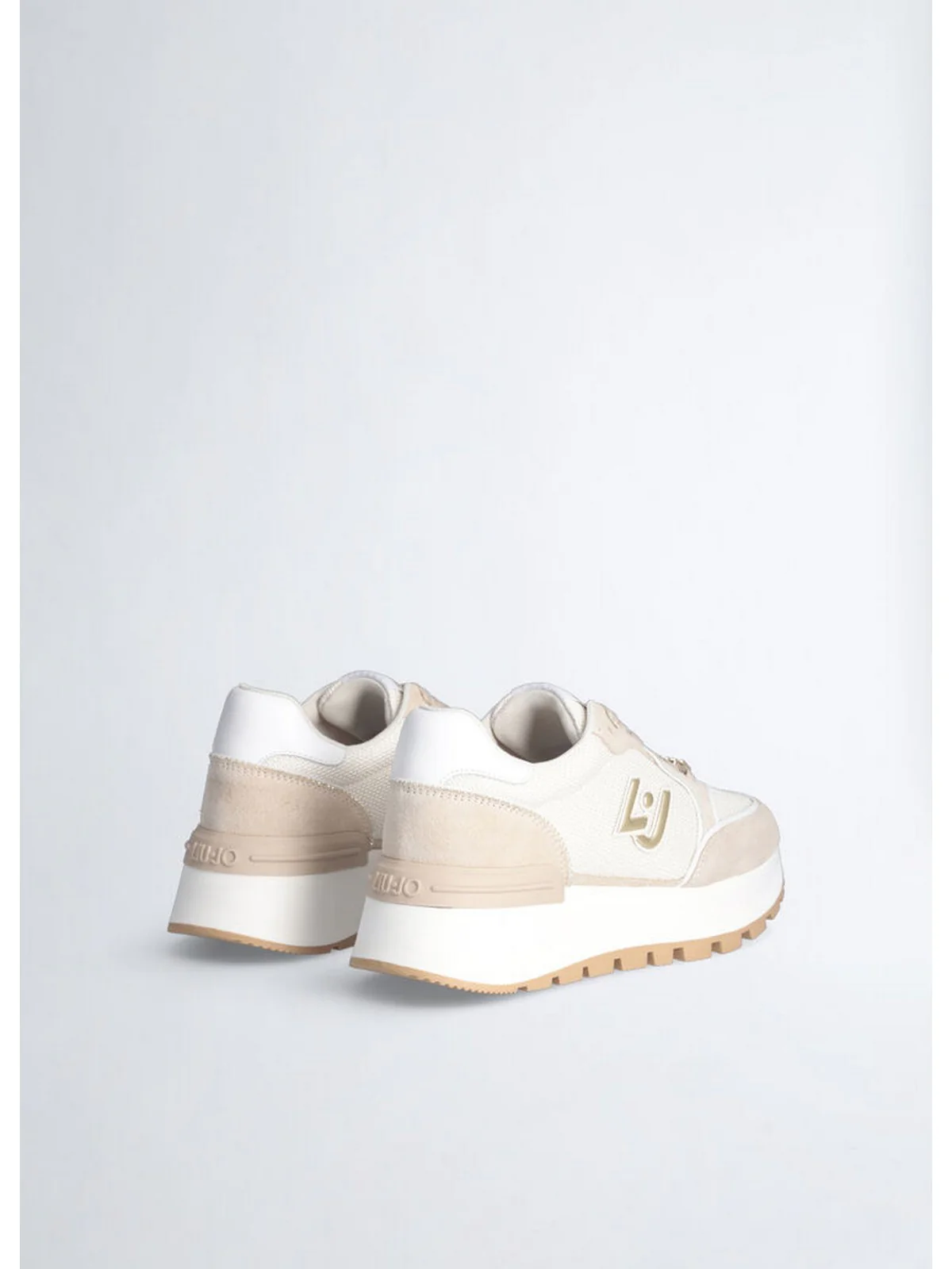 LIU JO Sneaker Donna  BA4005PX380 01127 Beige - Image 3