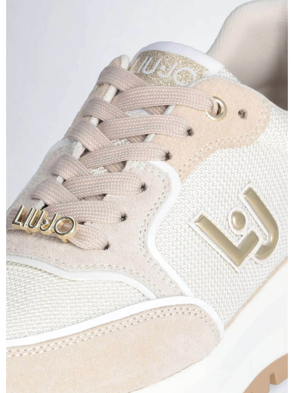 LIU JO Sneaker Donna  BA4005PX380 01127 Beige - Image 5