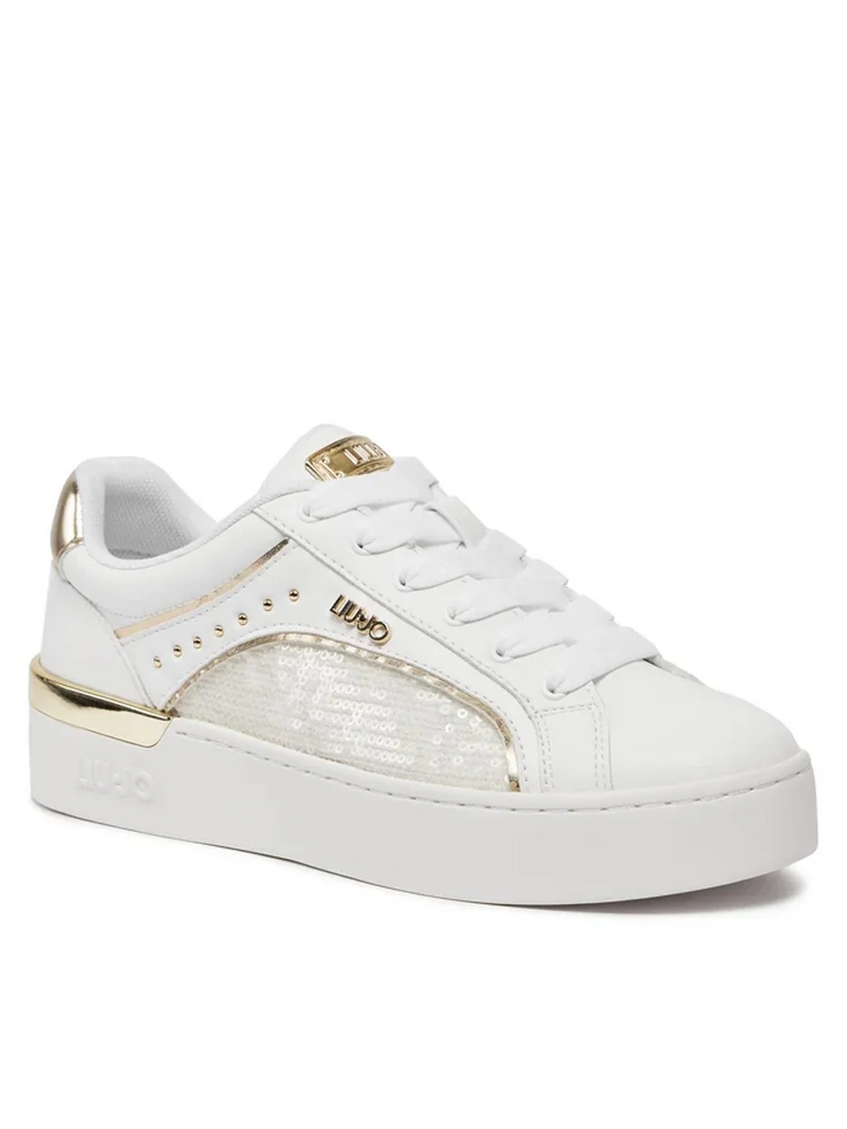 LIU JO Sneaker Donna  BA4037EX185 01111 Bianco - Image 2