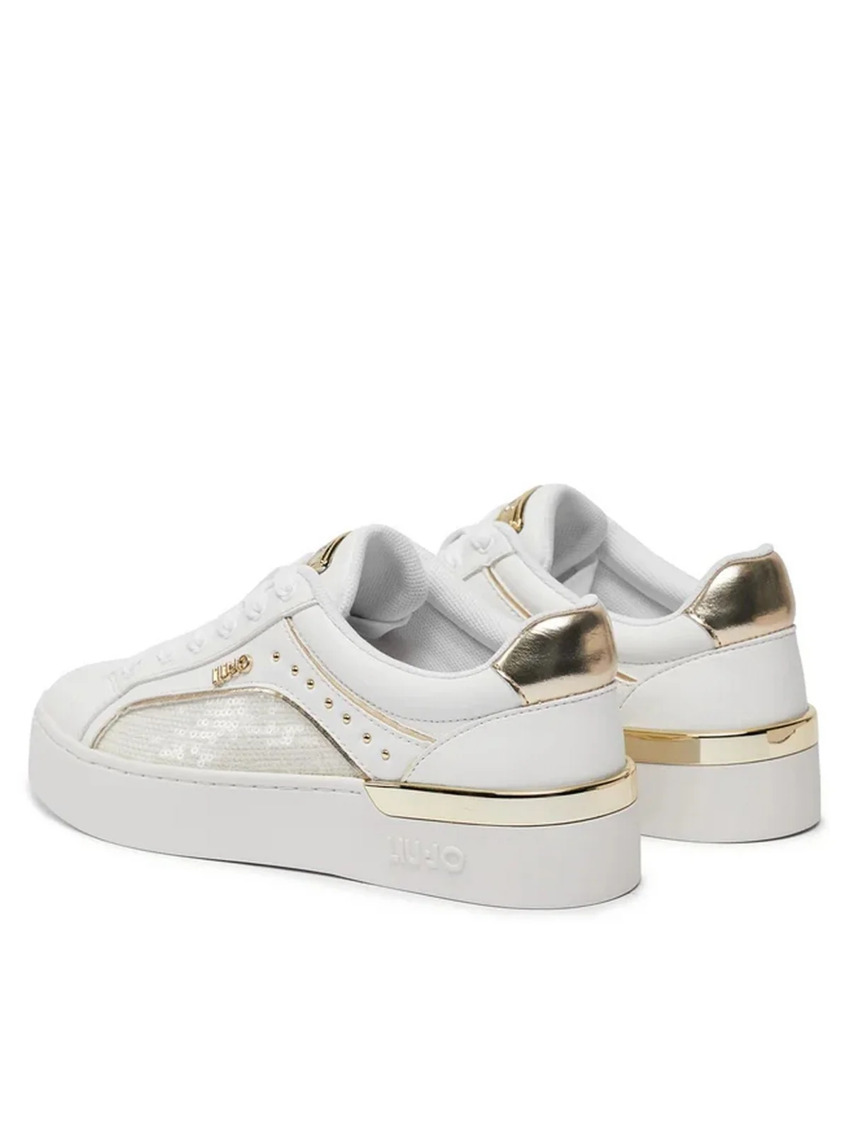 LIU JO Sneaker Donna  BA4037EX185 01111 Bianco - Image 3