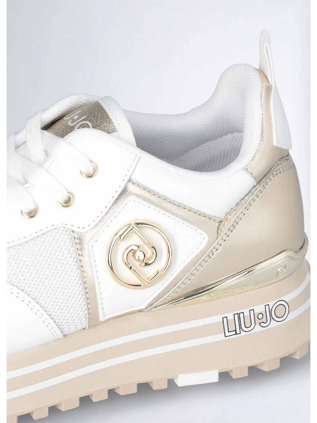 LIU JO Sneaker Donna  BA4053PX030 01111 Bianco - Image 2